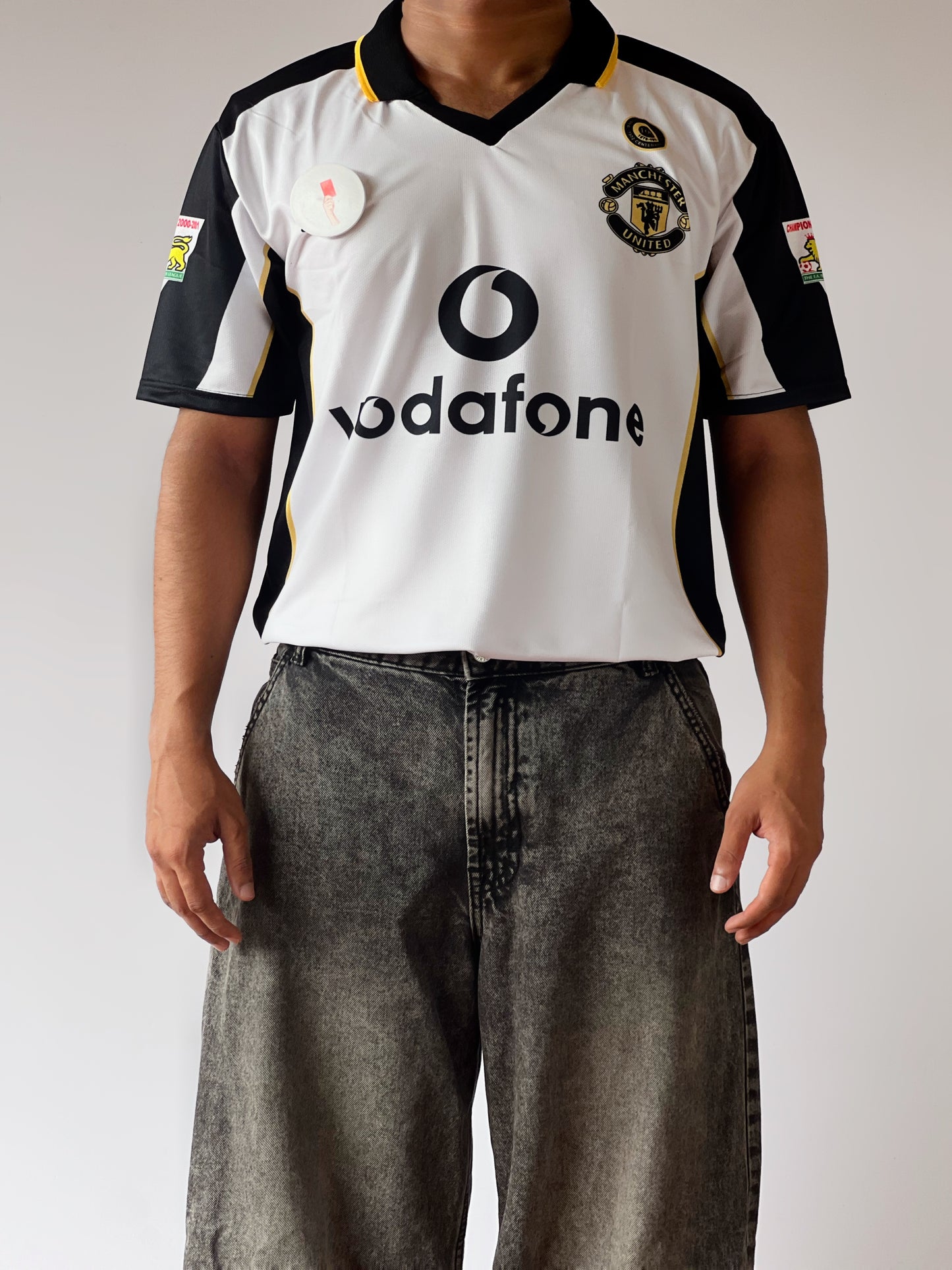MANCHESTER UNITED BECKHAM VODAFONE JERSEY