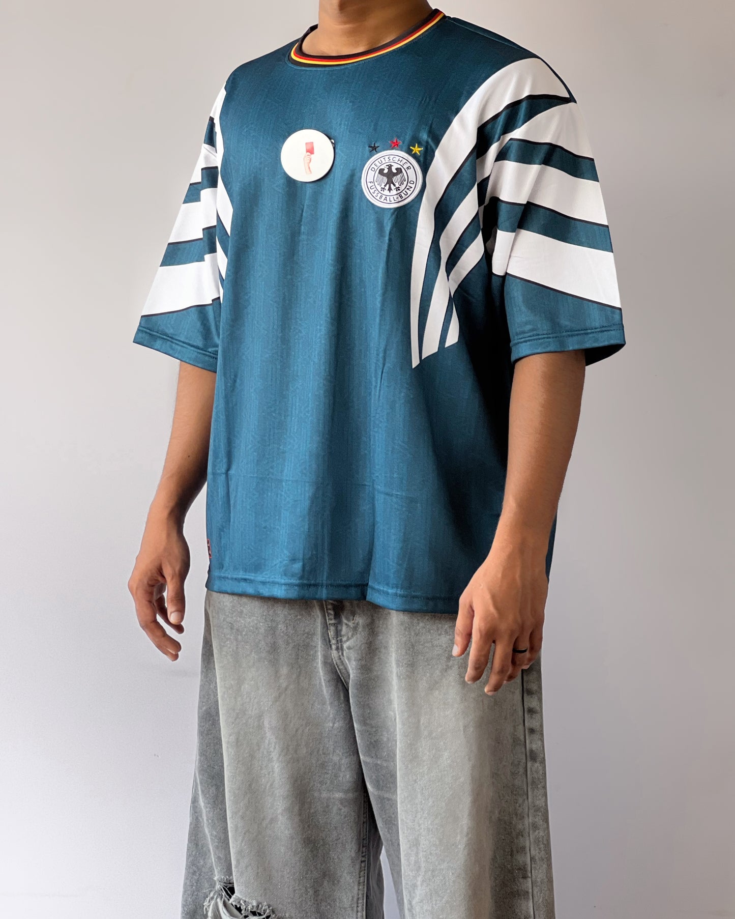GERMANY AWAY MATHAUS JERSEY (Oversized embroidery)