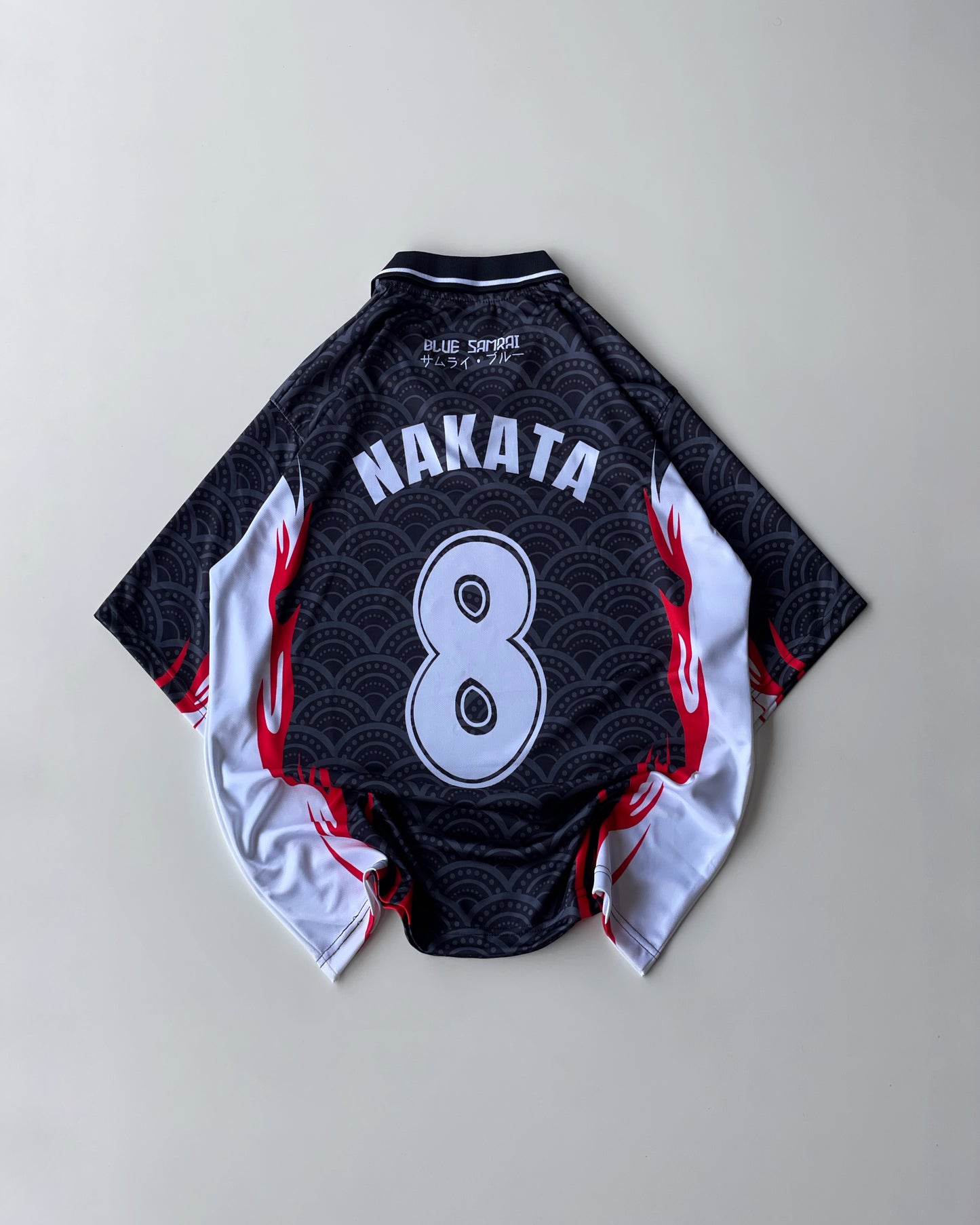 JAPAN NAKATA BLACK RETRO FLAME EDITION (oversized)