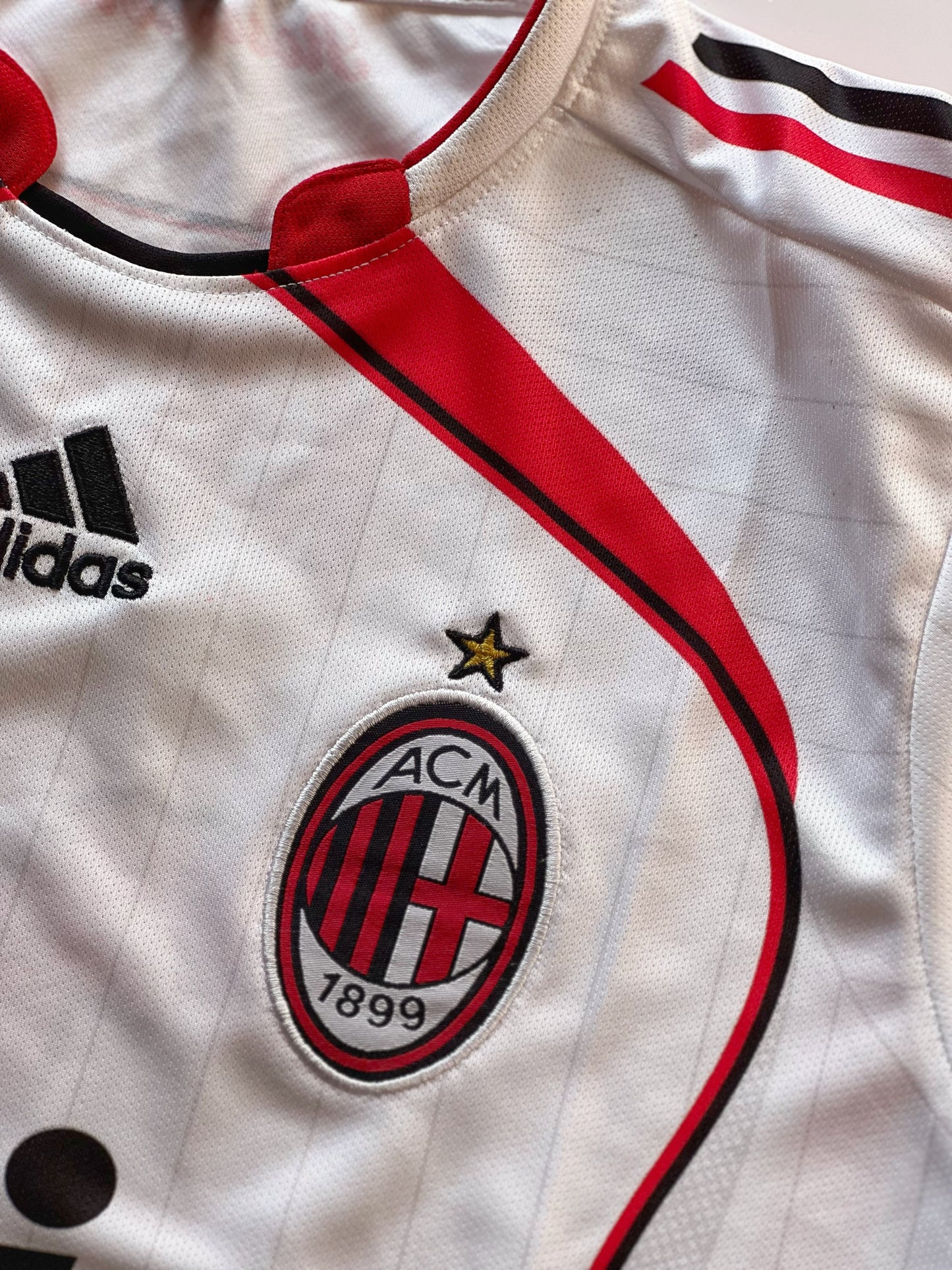 AC Milan 2007 Final Jersey - UEFA Champions League (Embroidery)