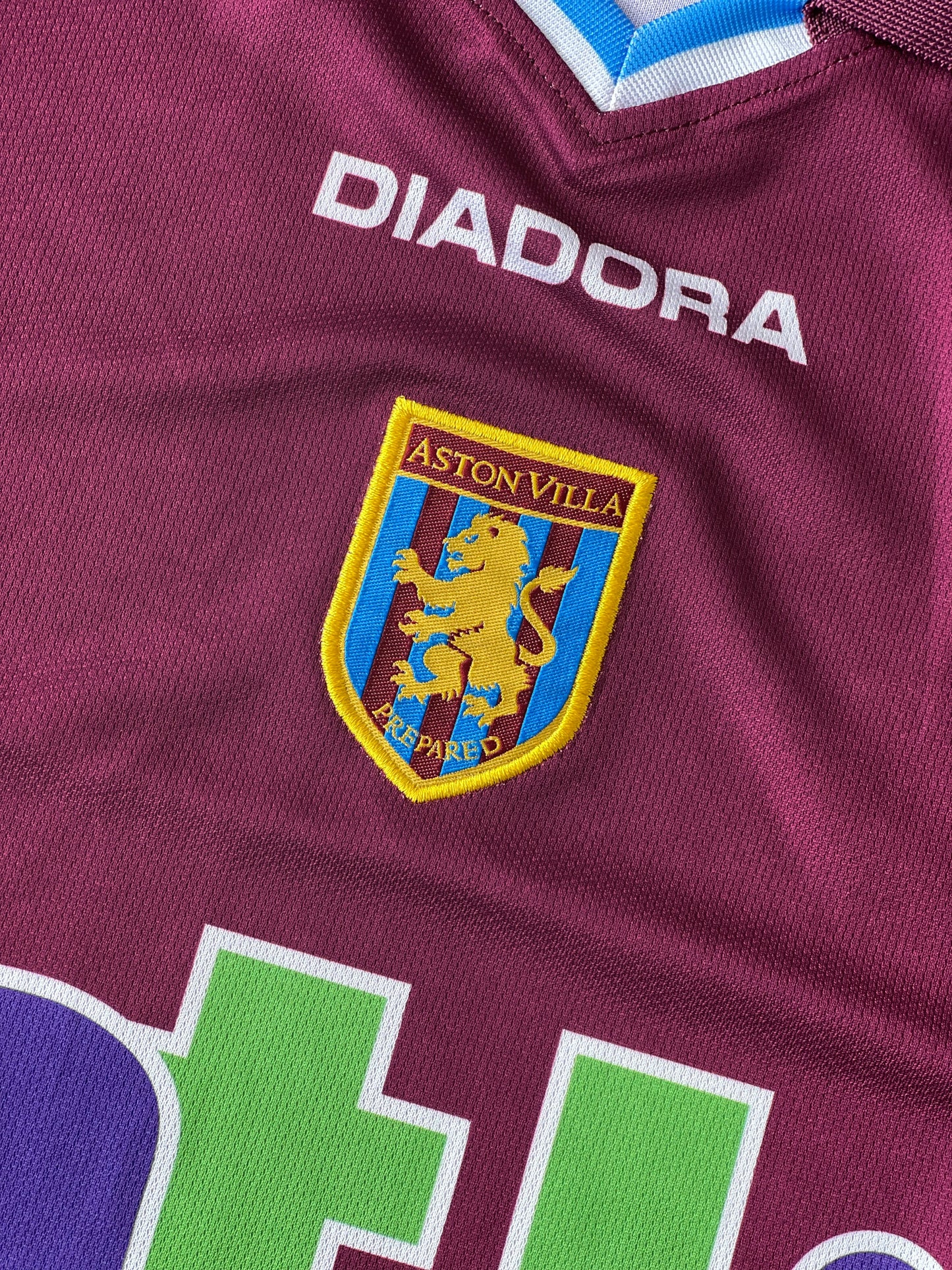 ASTON VILLA GINOLA RETRO JERSEY - ICONIC #14