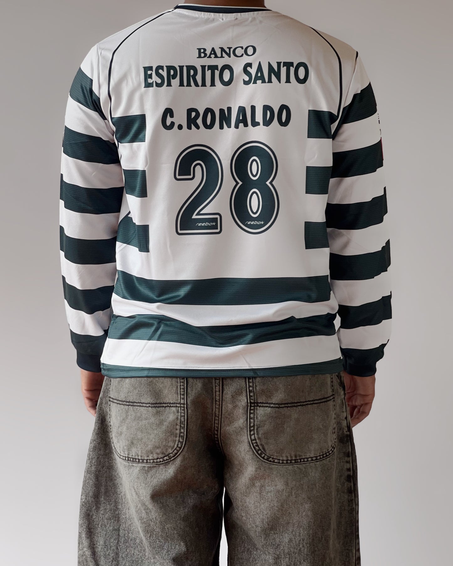 SPORTING CP RONALDO 2002 HOME JERSEY (Full sleeve)