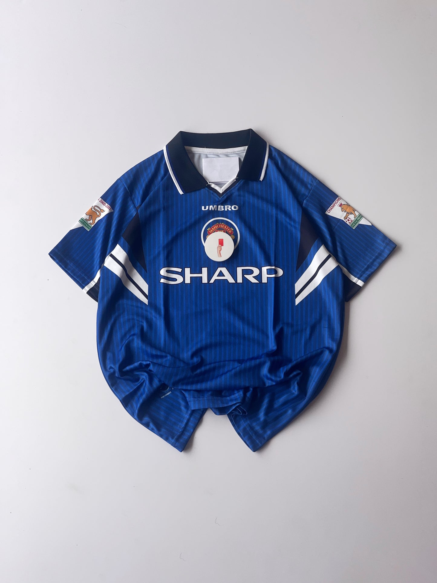 Man United Blue Retro Jersey