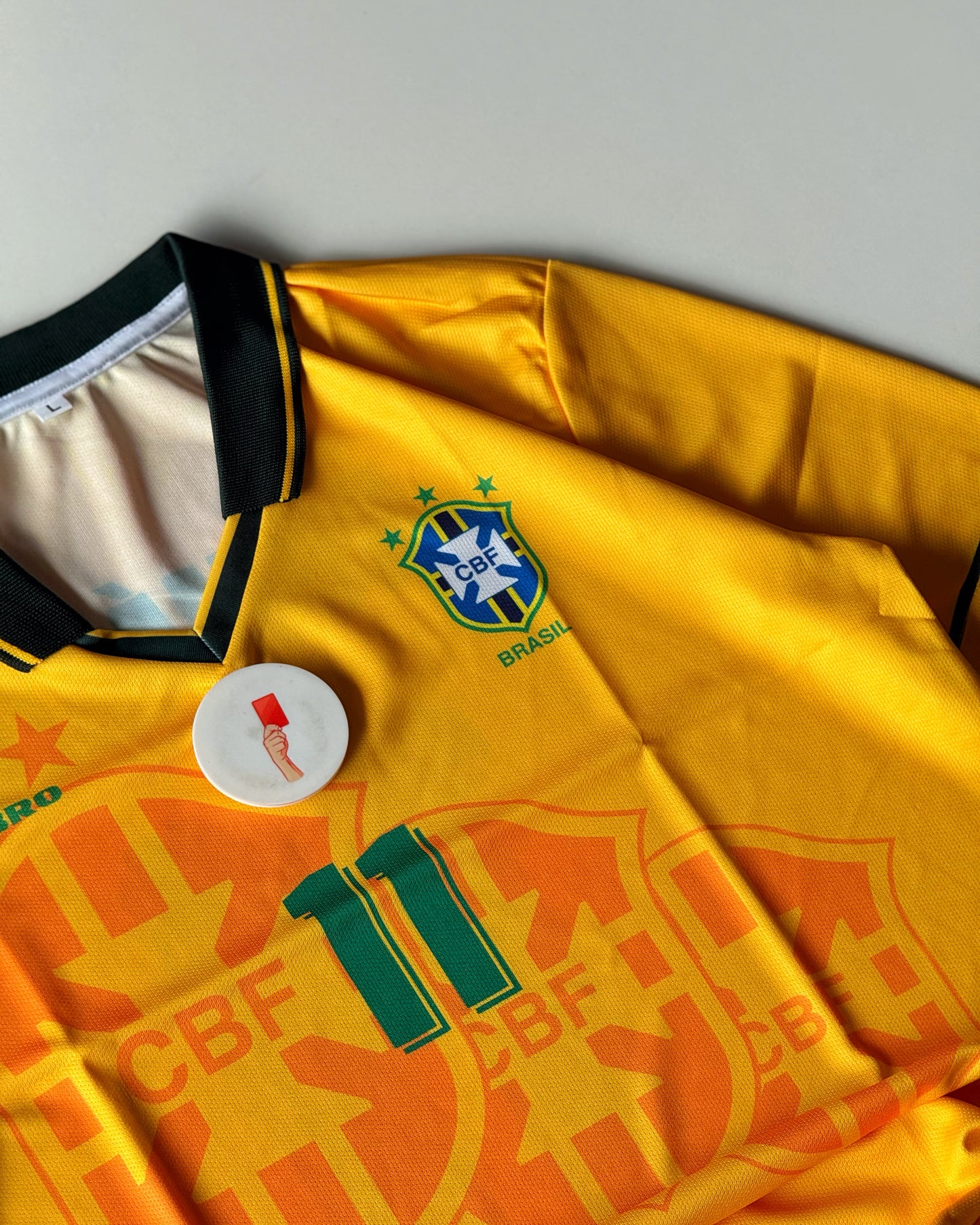 BRAZIL ROMARIO RETRO HOME KIT