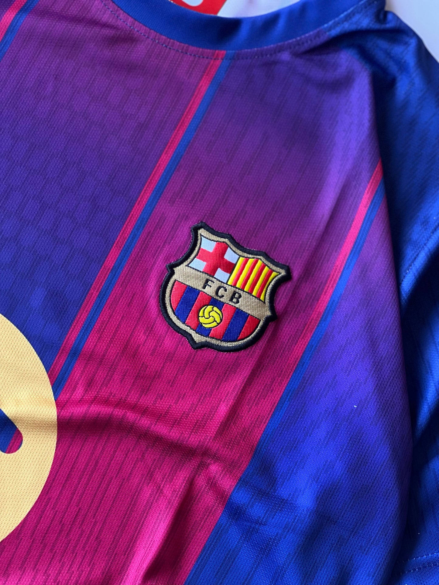 BARCELONA 25/26 SEASON HOME KIT (Embroidery)