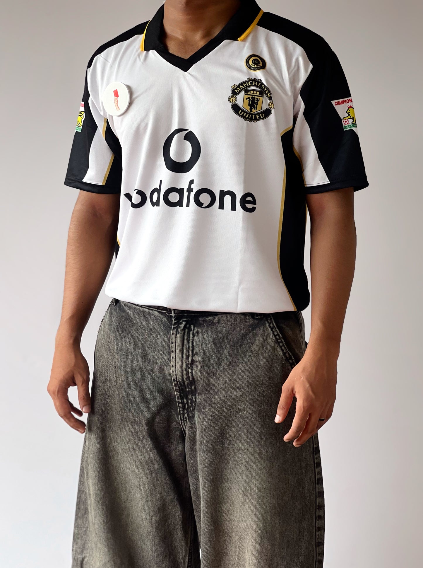 MANCHESTER UNITED BECKHAM VODAFONE JERSEY