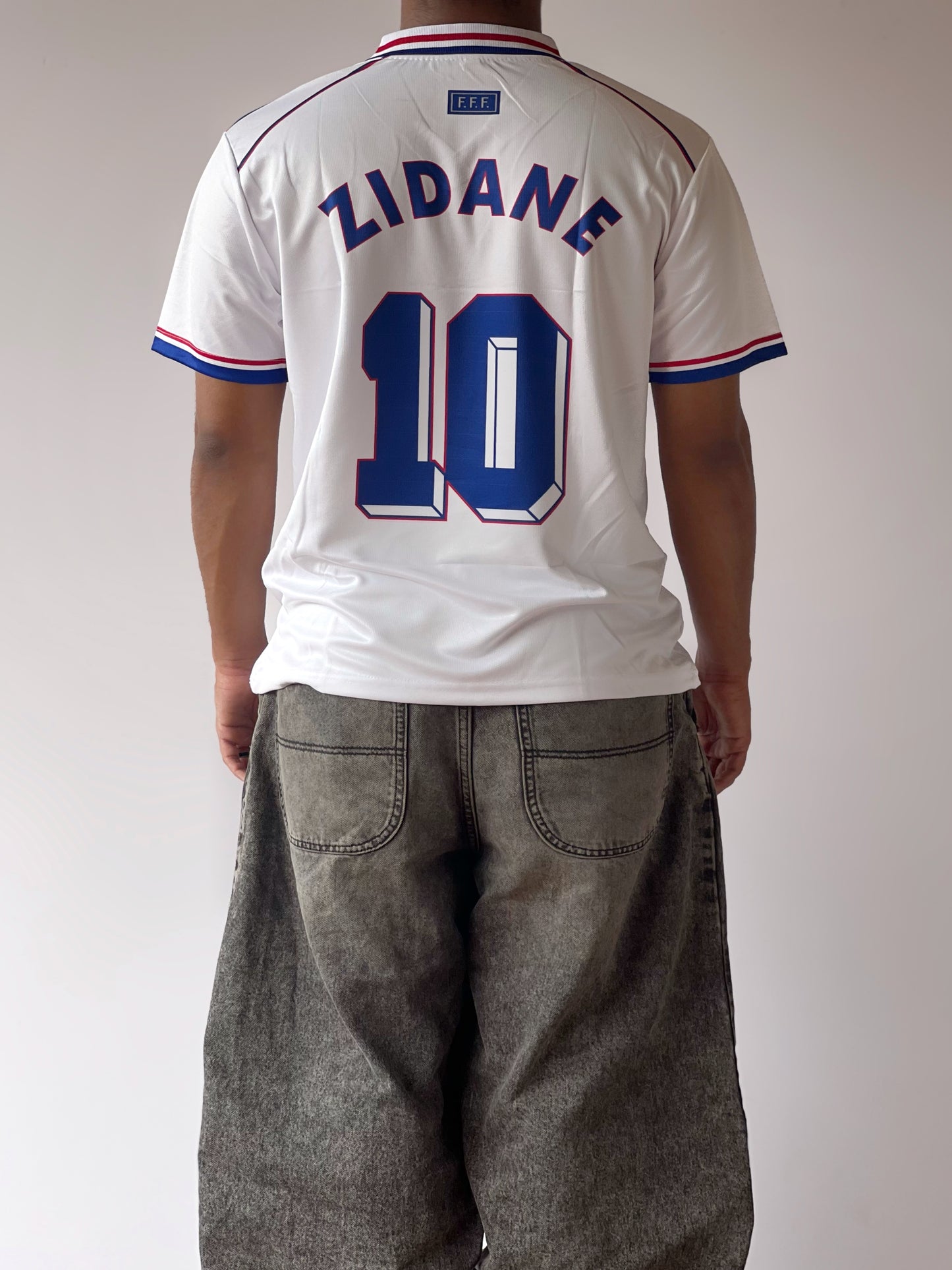 Retro France 1998 Zidane Home Jersey