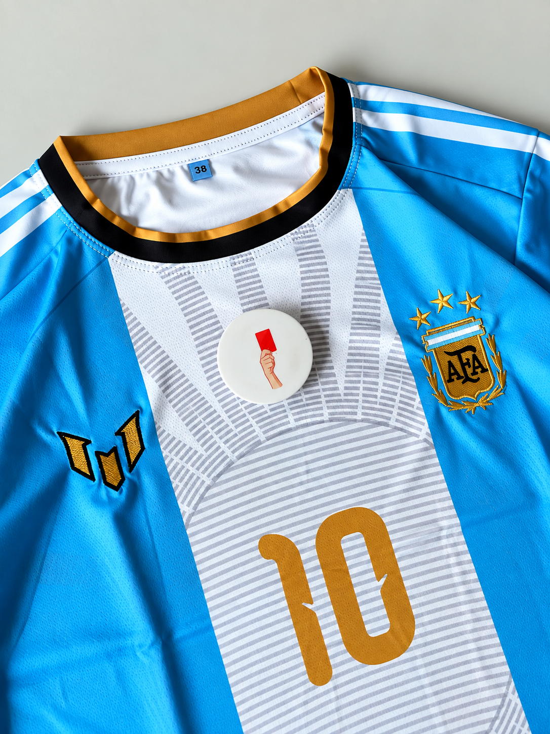 MESSI ARGENTINA LAST GAME SPECIAL EDITION EMBROIDERY