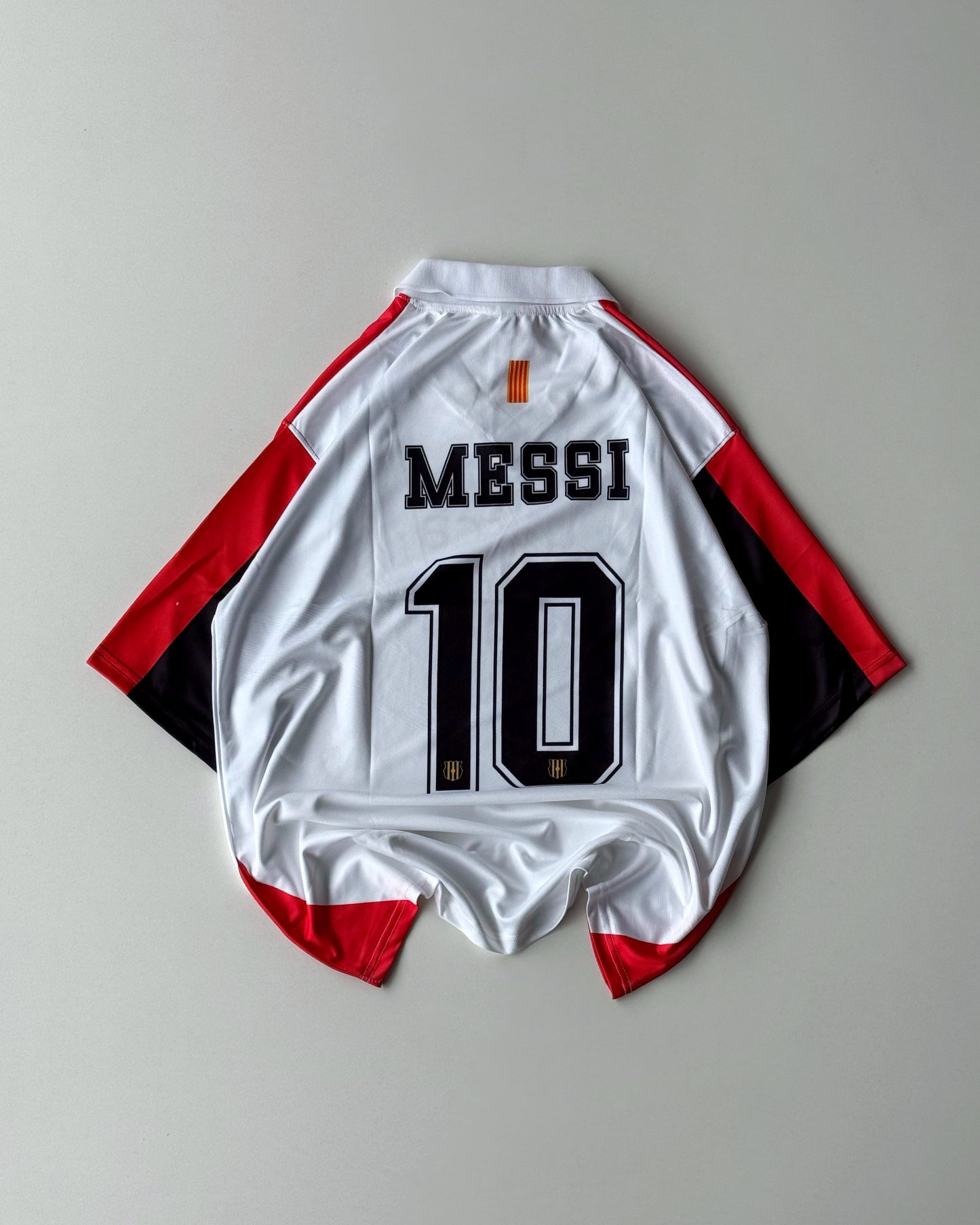 MESSI BARCELONA SPECIAL EDITION WHITE/RED (oversized)