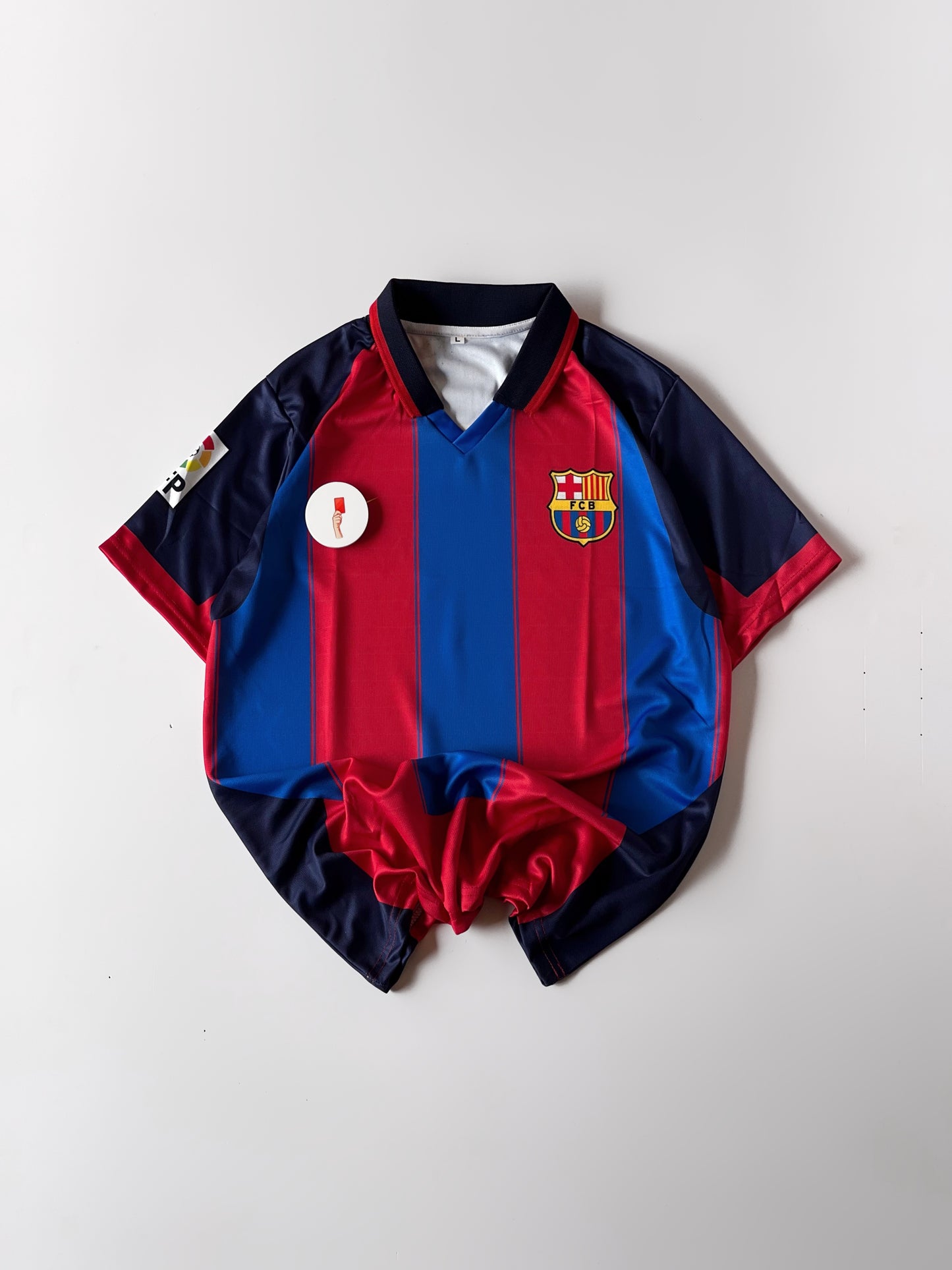 RETRO RONALDINHO BARCELONA JERSEY
