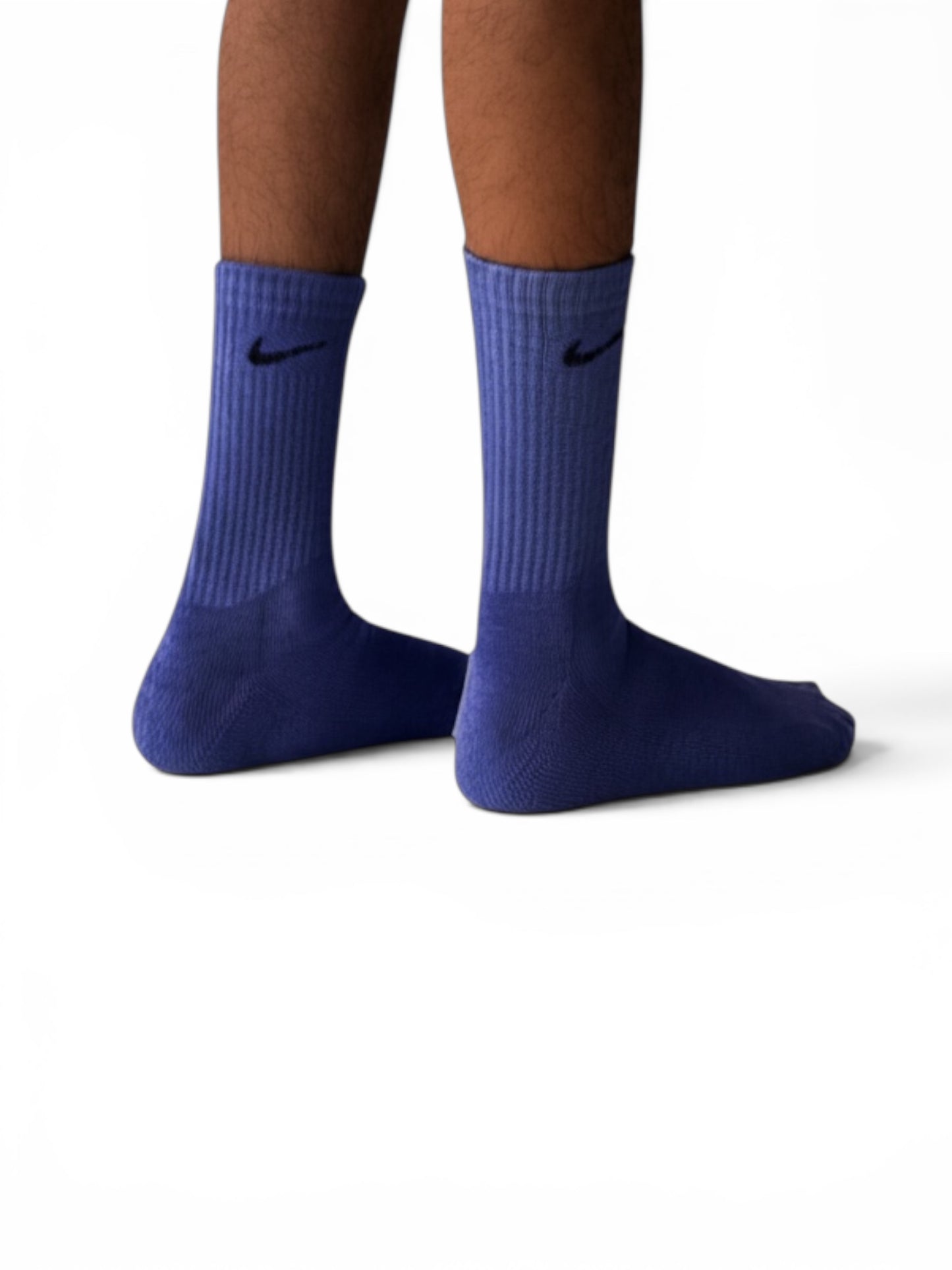SOCKS CALF LENGTH PURPLE
