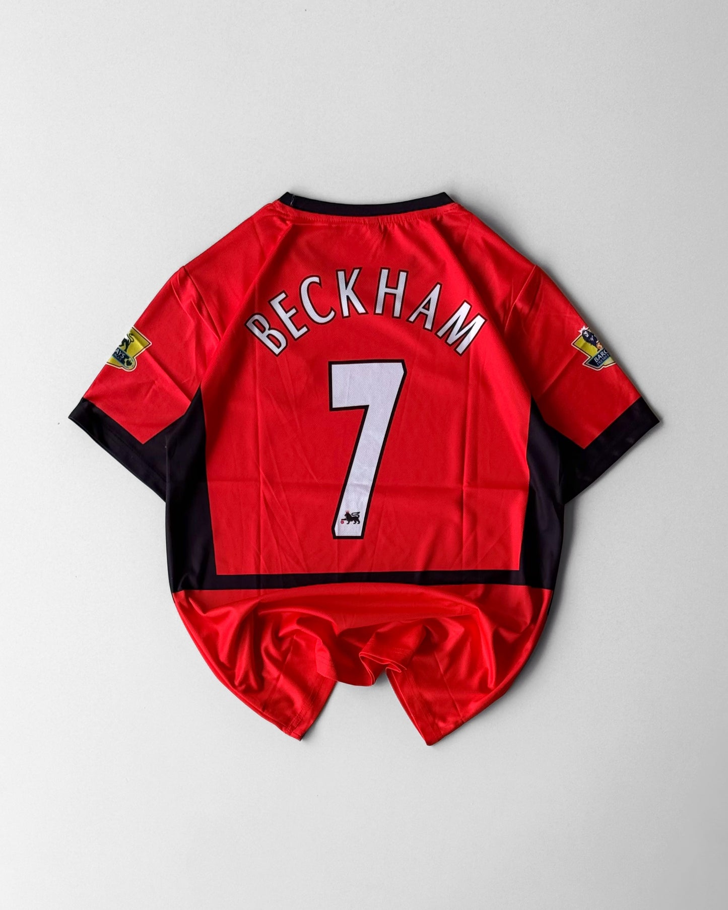 BECKHAM MANCHESTER UNITED VODAFONE RETRO HOME KIT