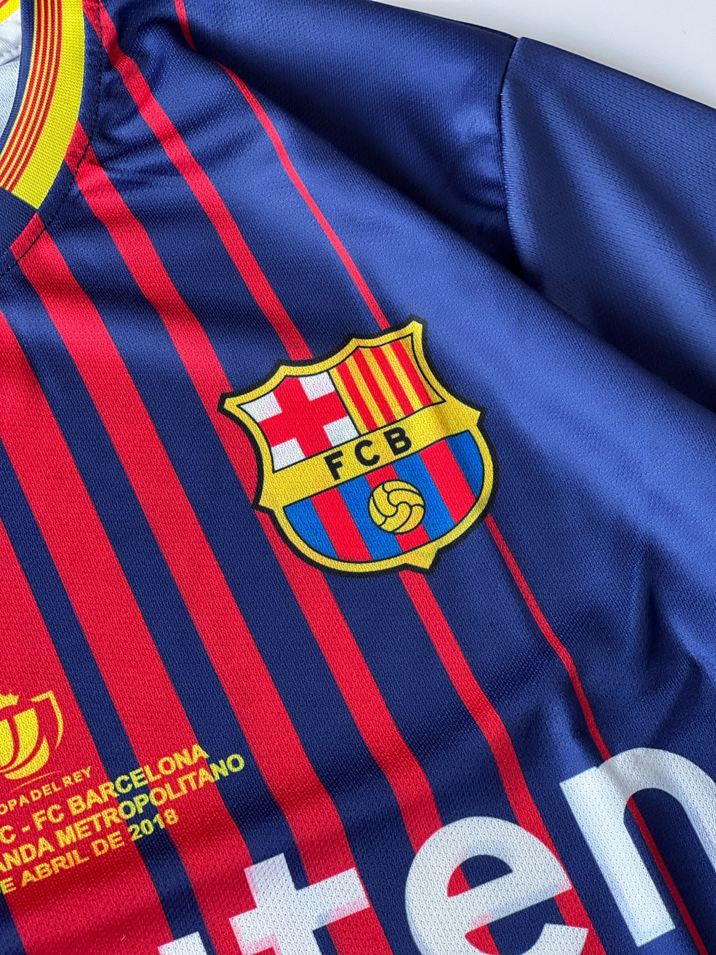 MESSI BARCELONA RETRO #10 JERSEY