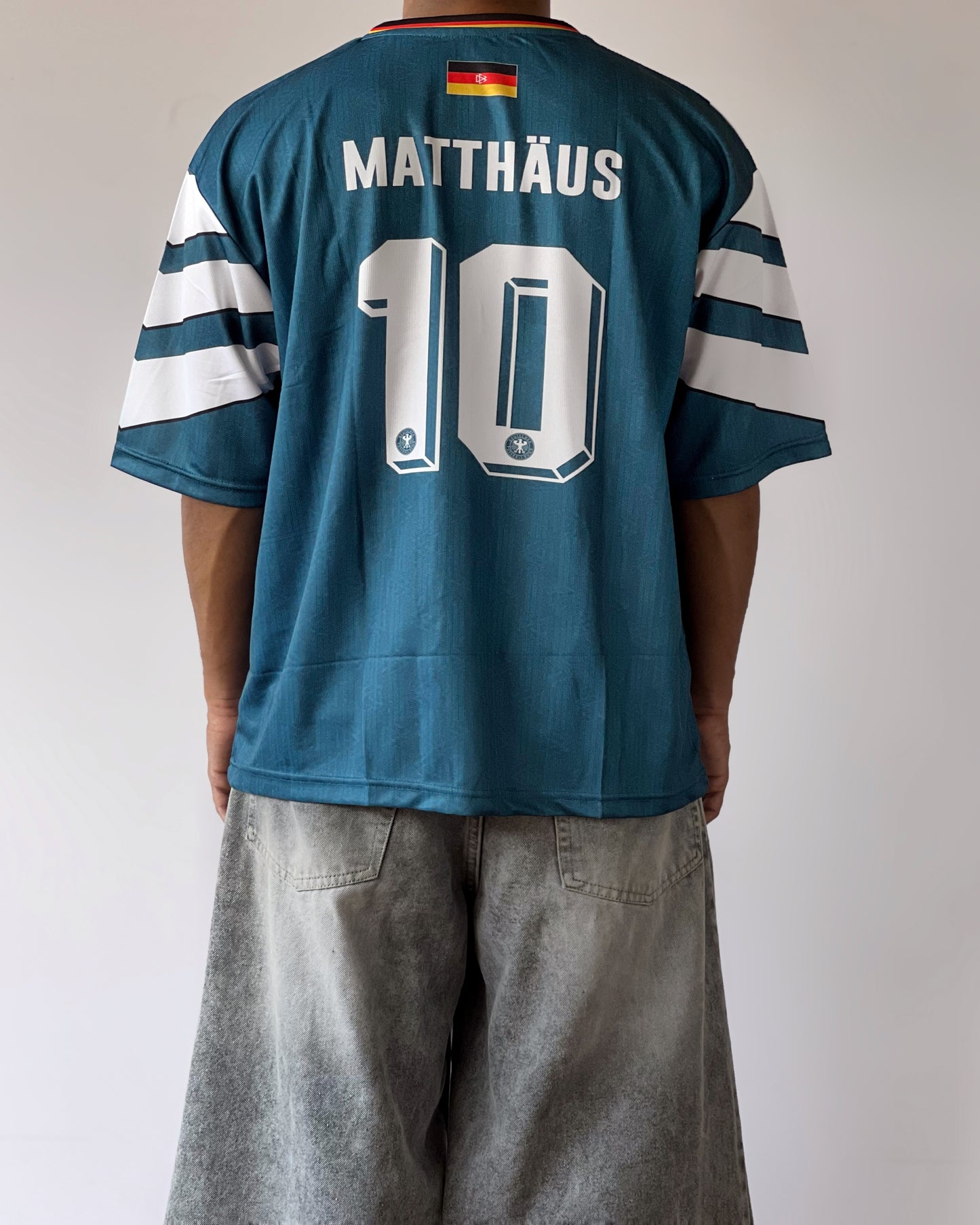 GERMANY AWAY MATHAUS JERSEY (Oversized embroidery)