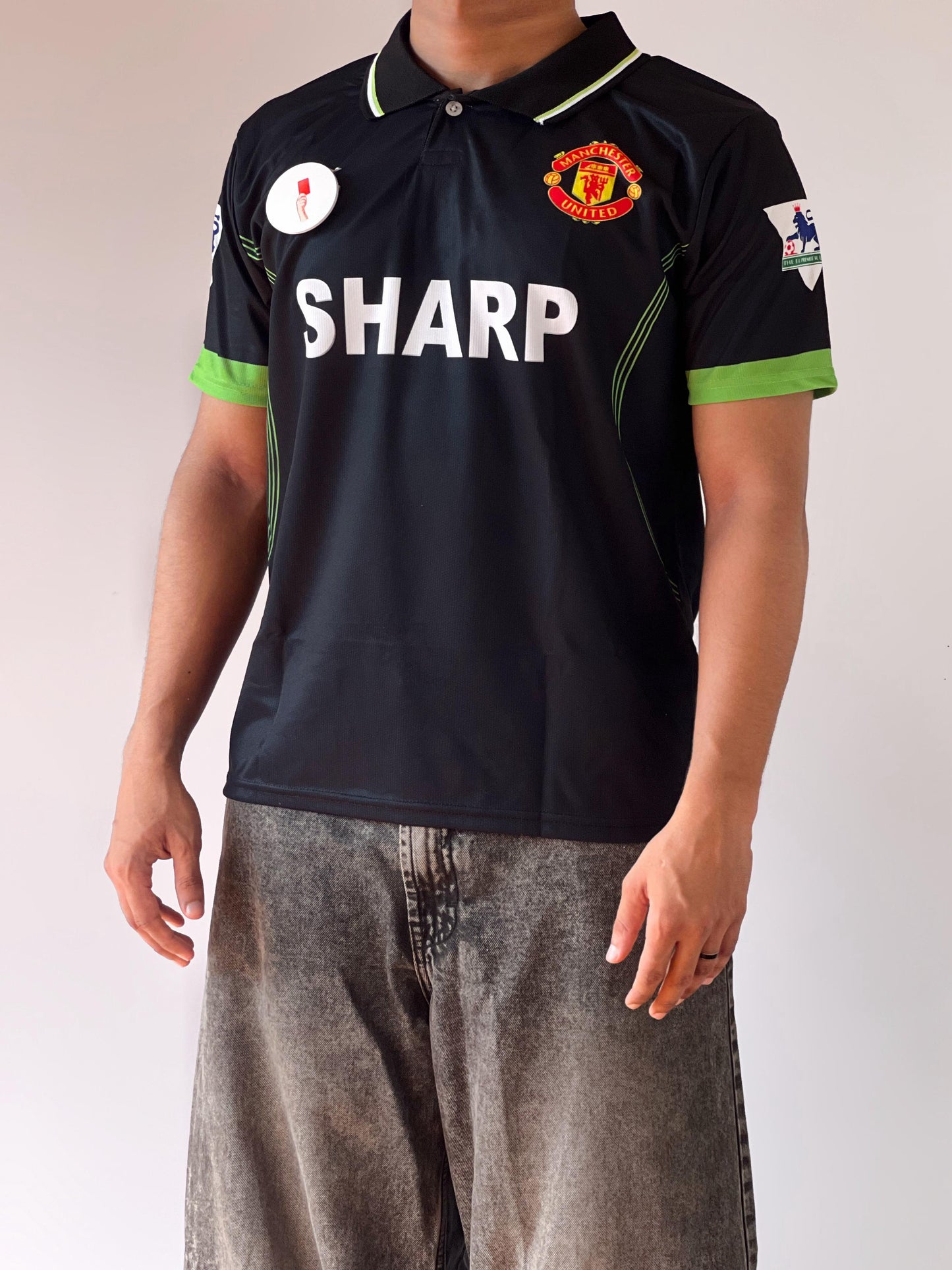 BECKHAM UNITED AWAY RETRO JERSEY
