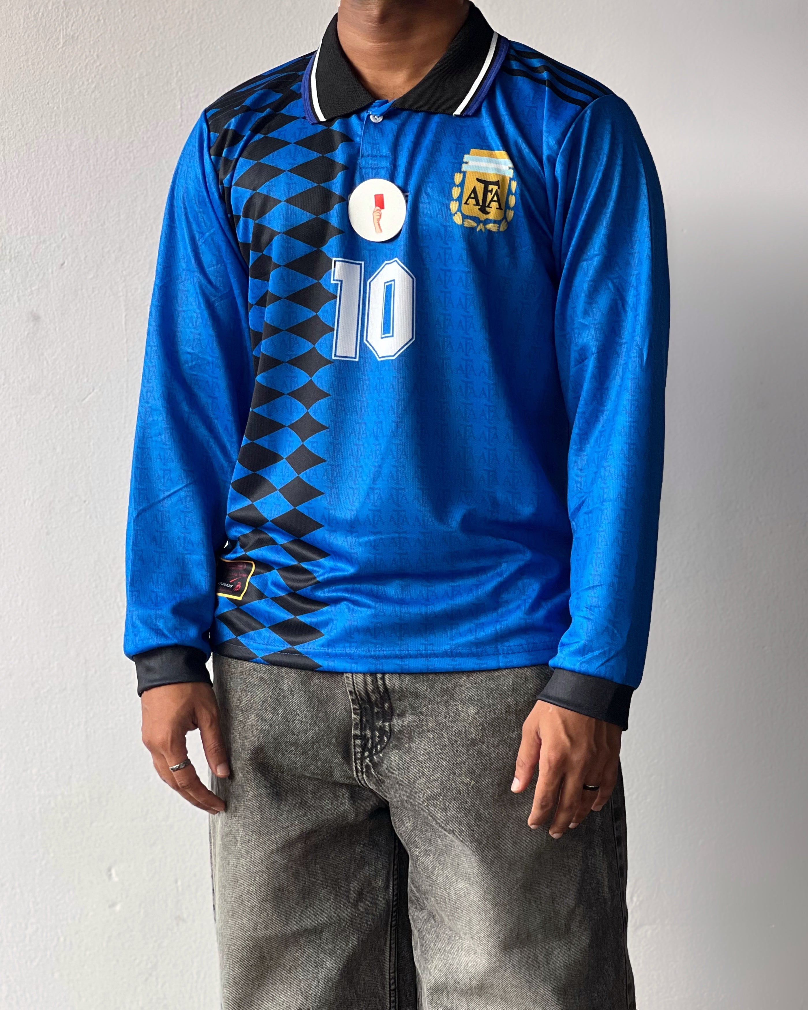 ARGENTINA MARADONA RETRO BLUE (Full sleeve)