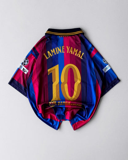 BARCELONA YAMAL 2026/27 HOME KIT COLLAR oversized embroidery