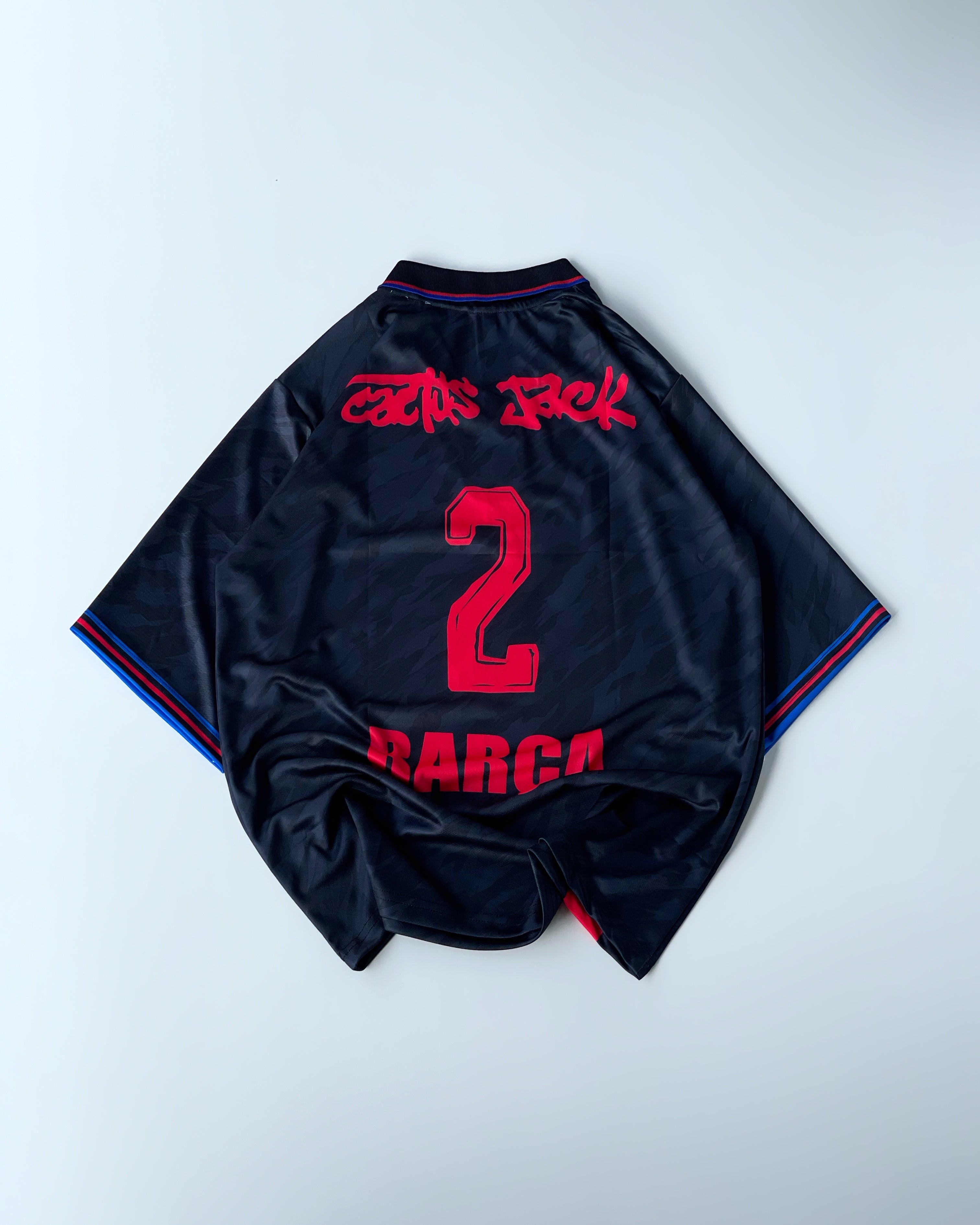 PLAYBOI CARTI サッカーシャツ 青黒・赤黒 046B92B8-7488-4C84-A8BC-