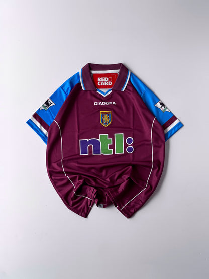 ASTON  VILLA GINOLA RETRO JERSEY - ICONIC #14