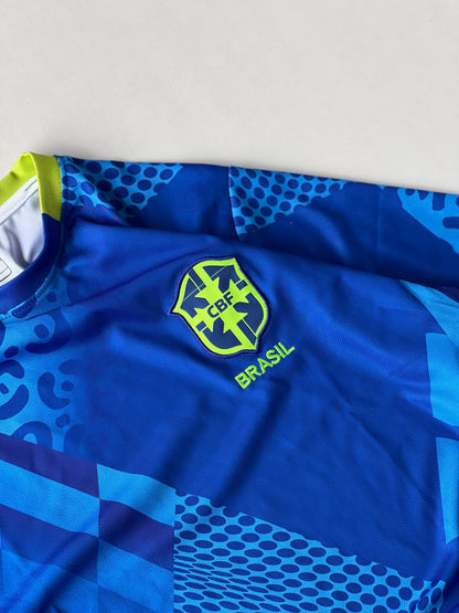 BRAZIL NEYMAR AWAY BLUE NEW (embroidery)