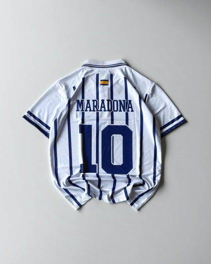 BOCA JUNIOR MARADONA RETRO WHITE KIT