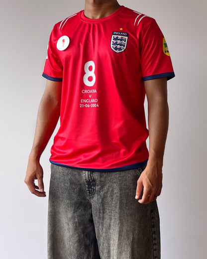 England 2004 Red Away Jersey