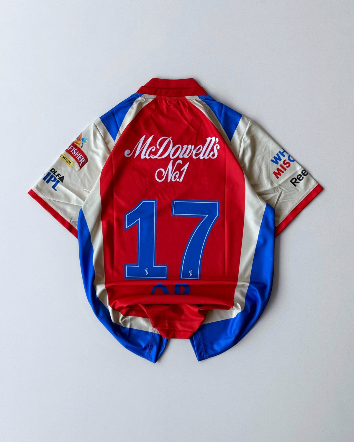 RCB AB DE VILLIERS RETRO KIT embroidery