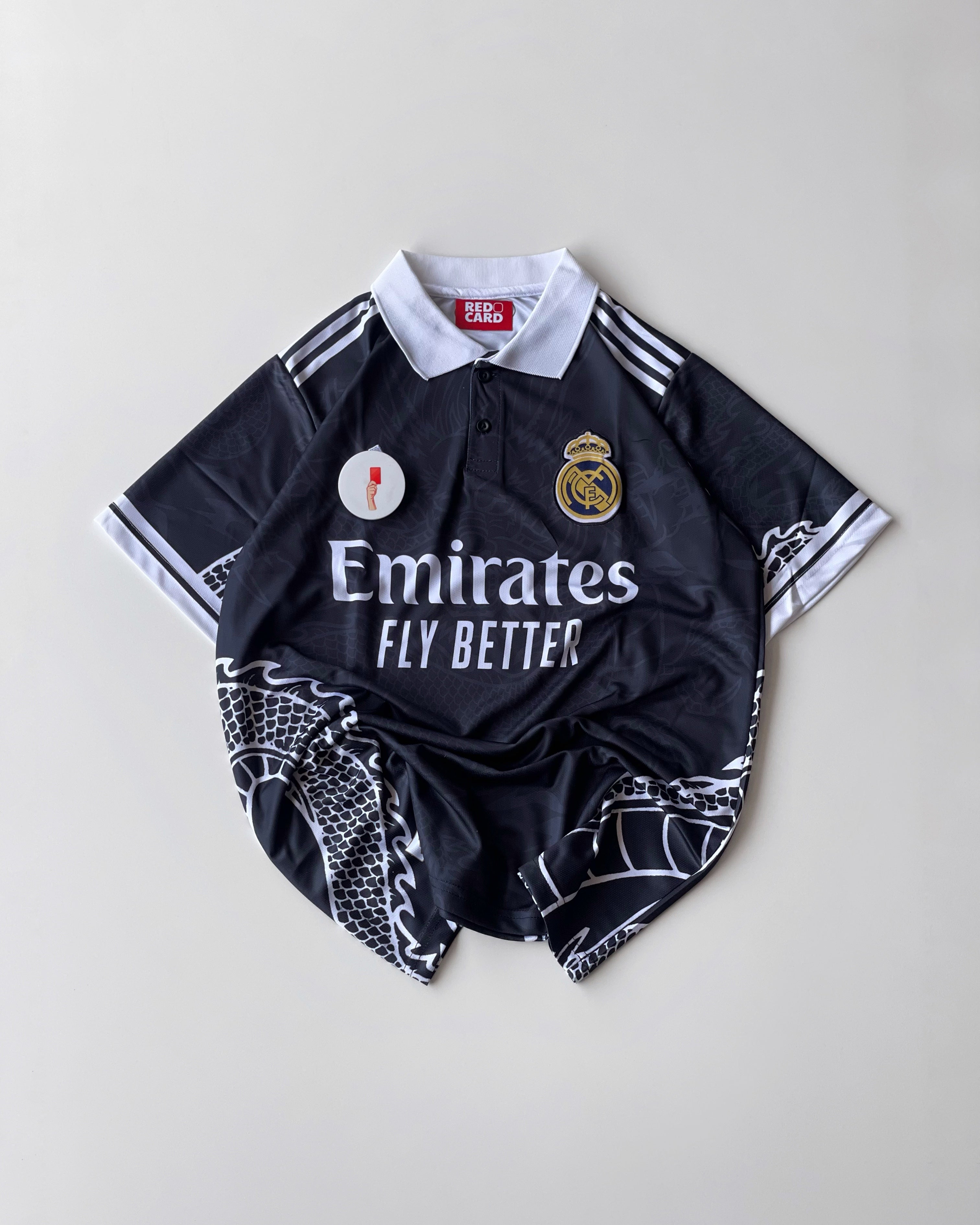 REAL MADRID DRAGON EDITION BLACK (embroidery)