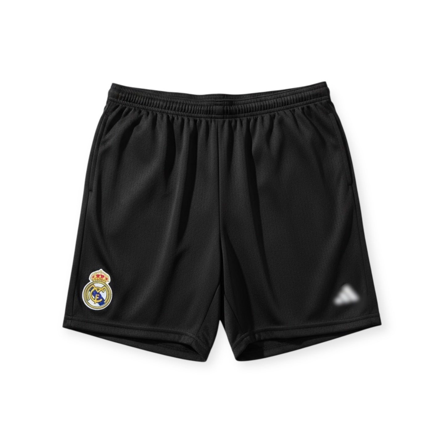 SHORTS REAL MADRID BLACK (embroidery)