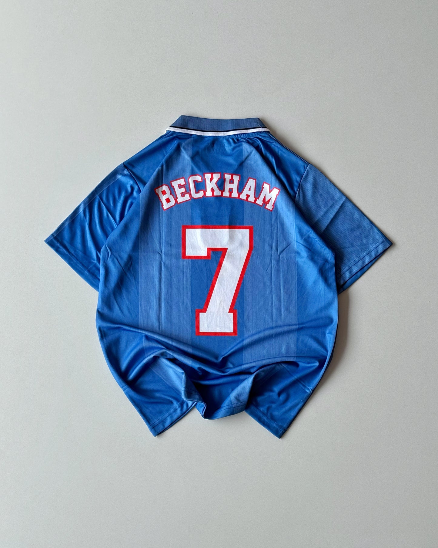 BECKHAM ENGLAND RETRO AWAY KIT NO.7 (embroidery)