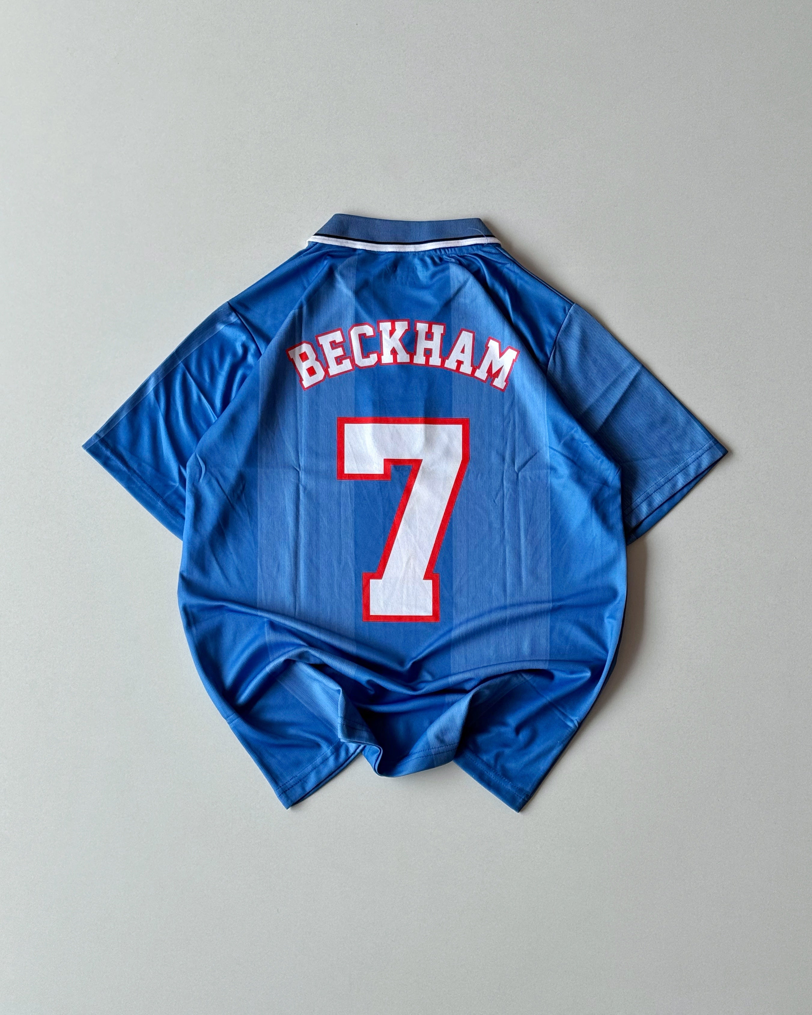 BECKHAM ENGLAND RETRO AWAY KIT NO.7 (embroidery)