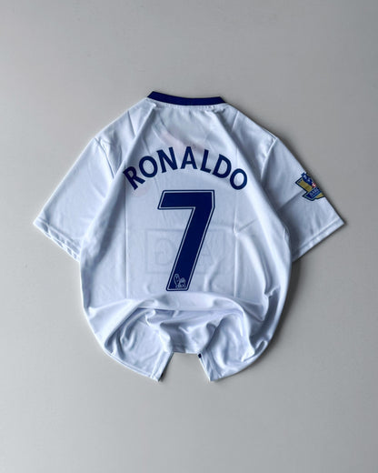 MANCHESTER UNITED RONALDO AIG RETRO AWAY KIT