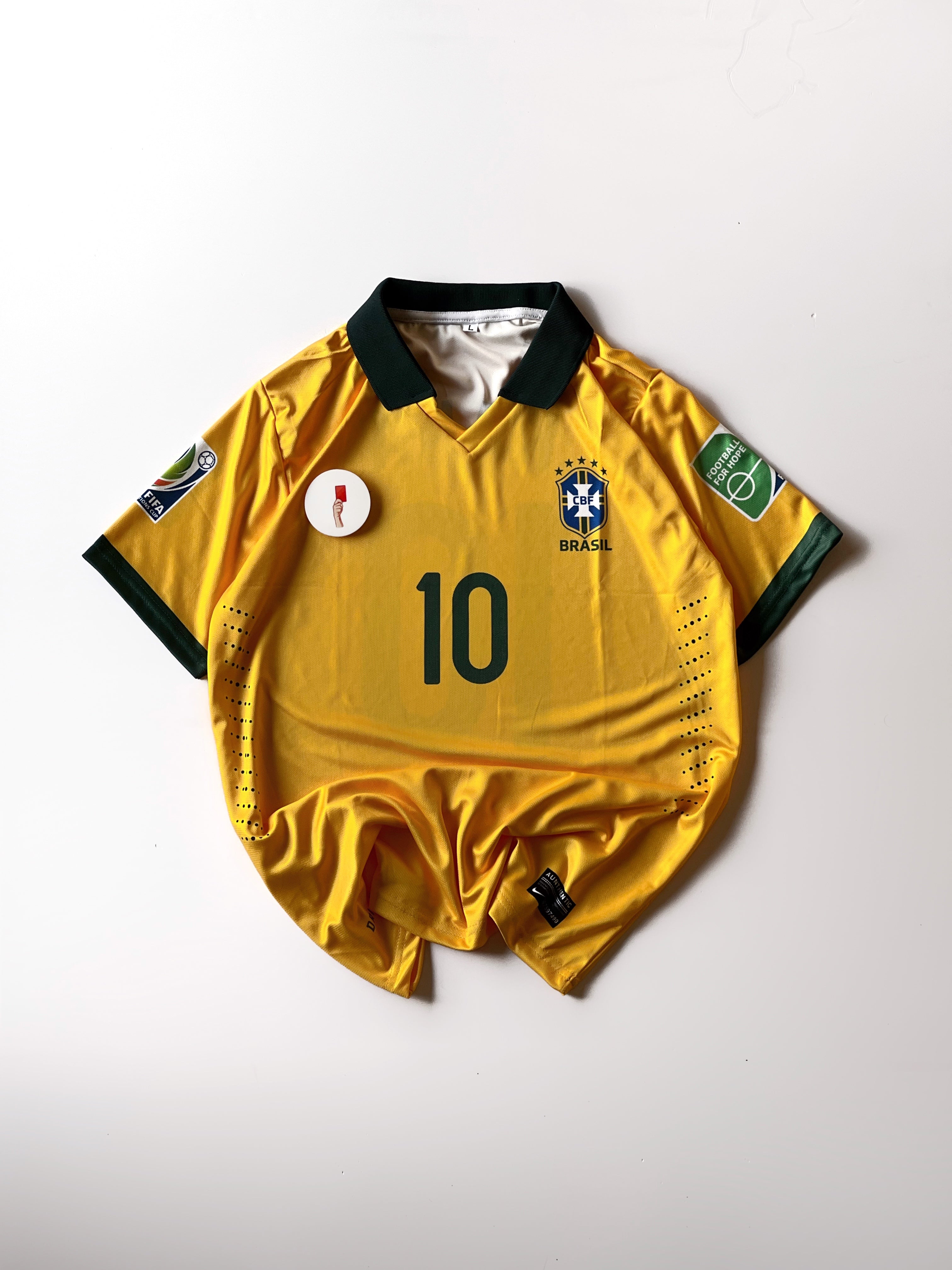Kaka Retro Brazil Jersey - Iconic #10