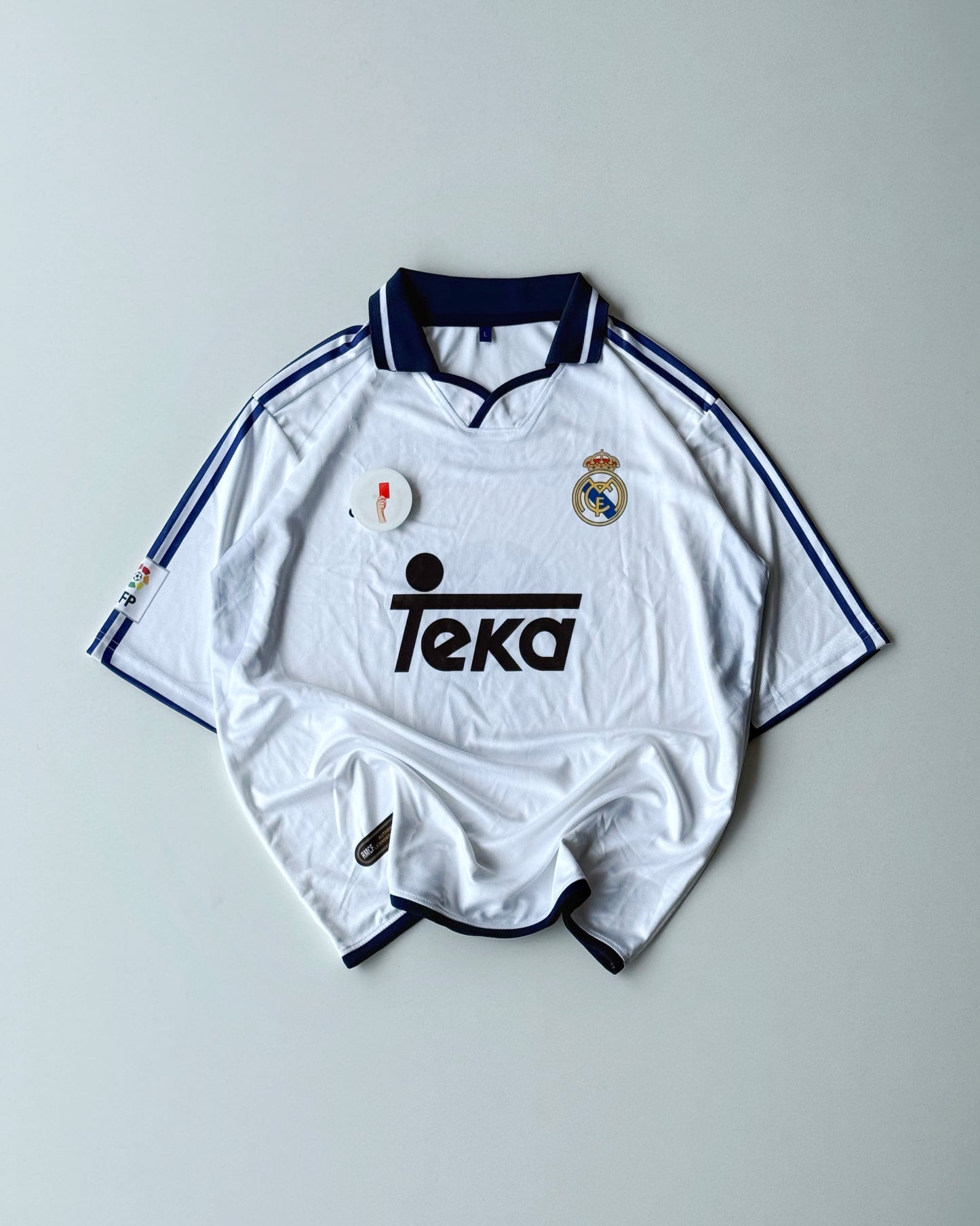 REAL MADRID ROBERTO CARLOS RETRO HOME EDITION (oversized)