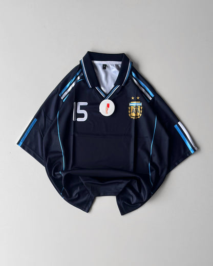 MESSI AREGENTINA DEBUTE RETRO AWAY KIT (Oversized)
