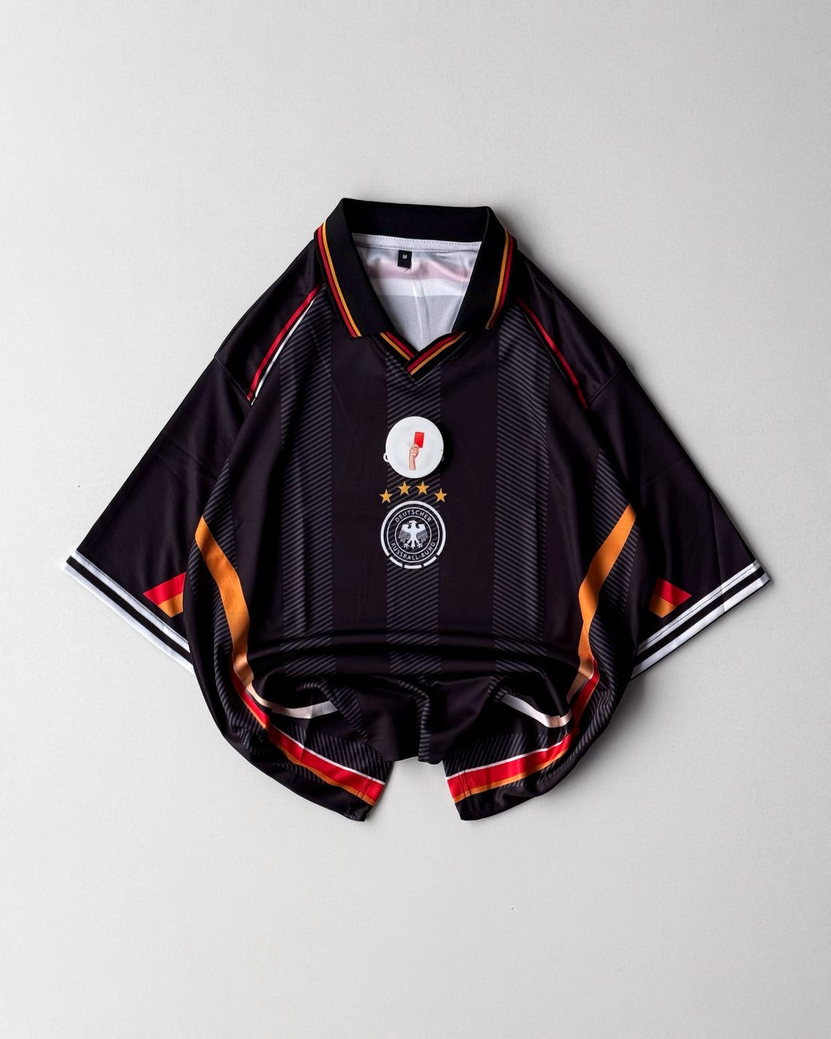 GERMANY OZIL RETRO AWAY BLACK KIT 8 oversized
