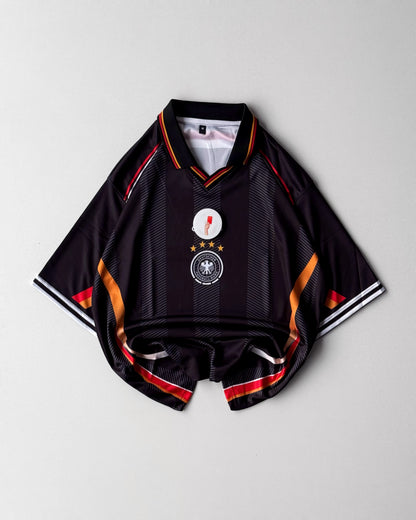 GERMANY OZIL RETRO AWAY BLACK KIT 8 oversized