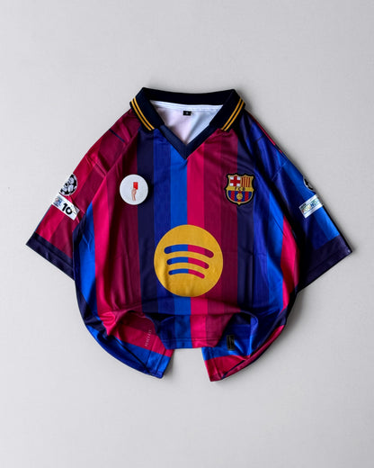 BARCELONA YAMAL 2026/27 HOME KIT COLLAR oversized embroidery