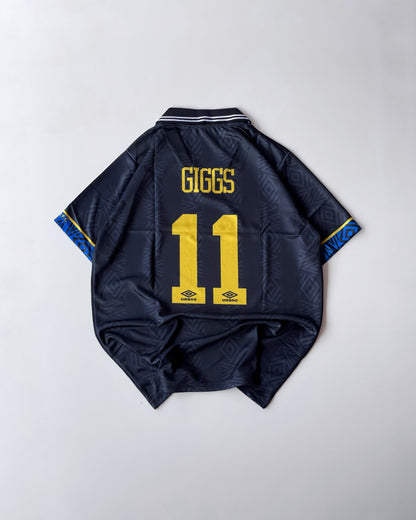 MANCHESTER UNITED GIGGS RETRO KIT BLACK