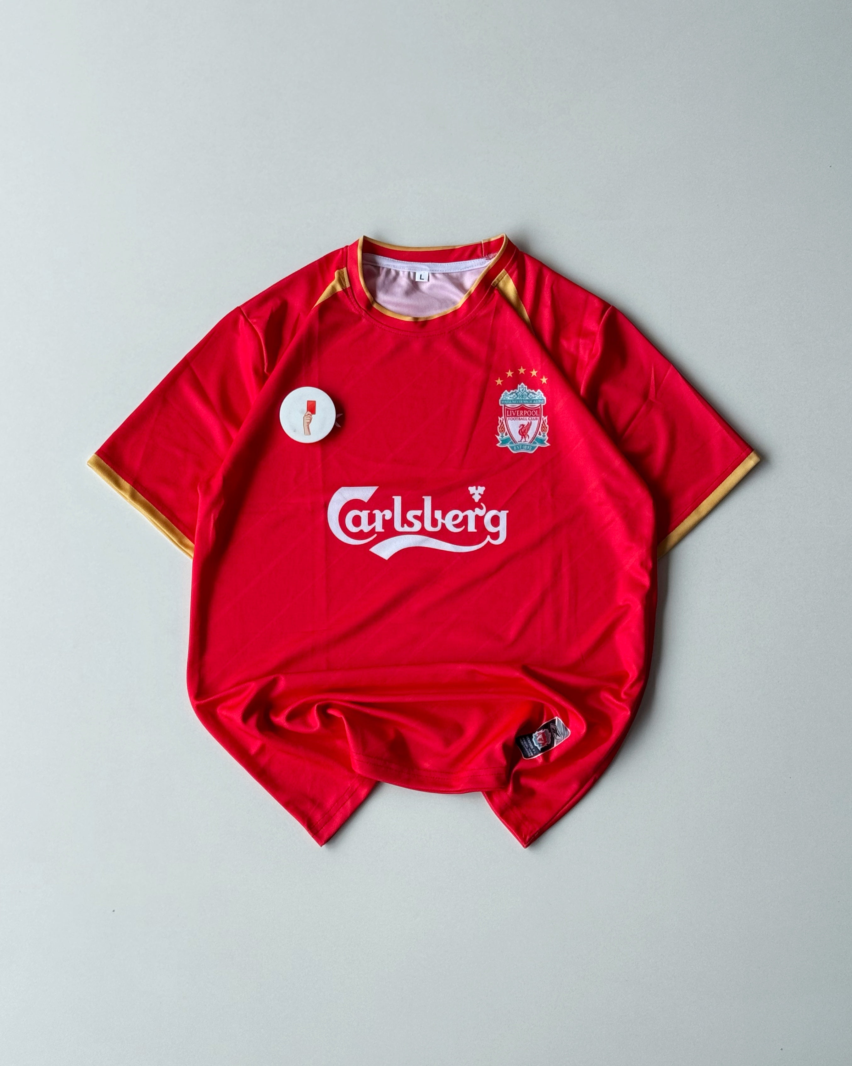 GERRARD 8 RETRO LIVERPOOL HOME KIT