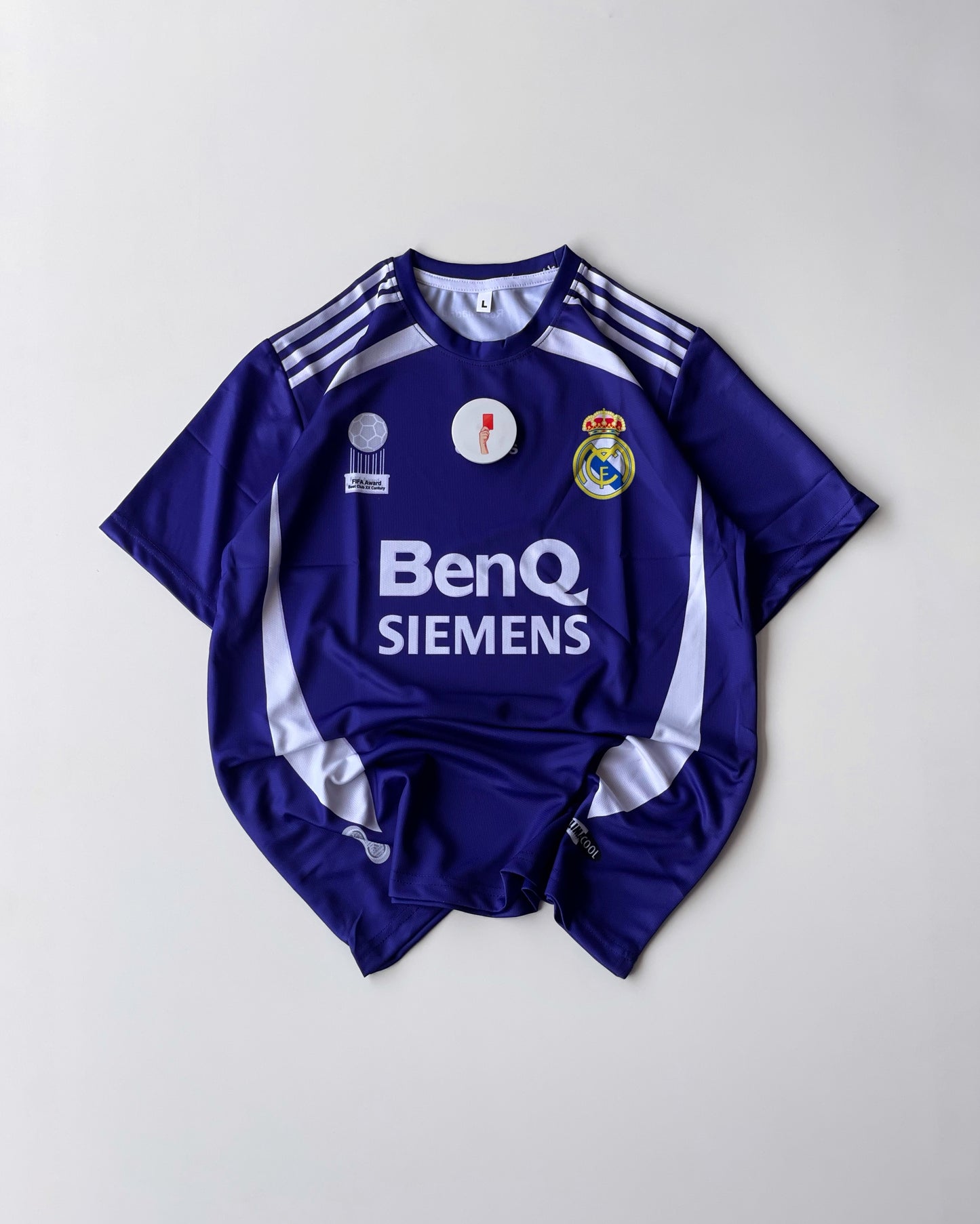REAL MADRID RONALDO NAZARIO RETRO AWAY KIT