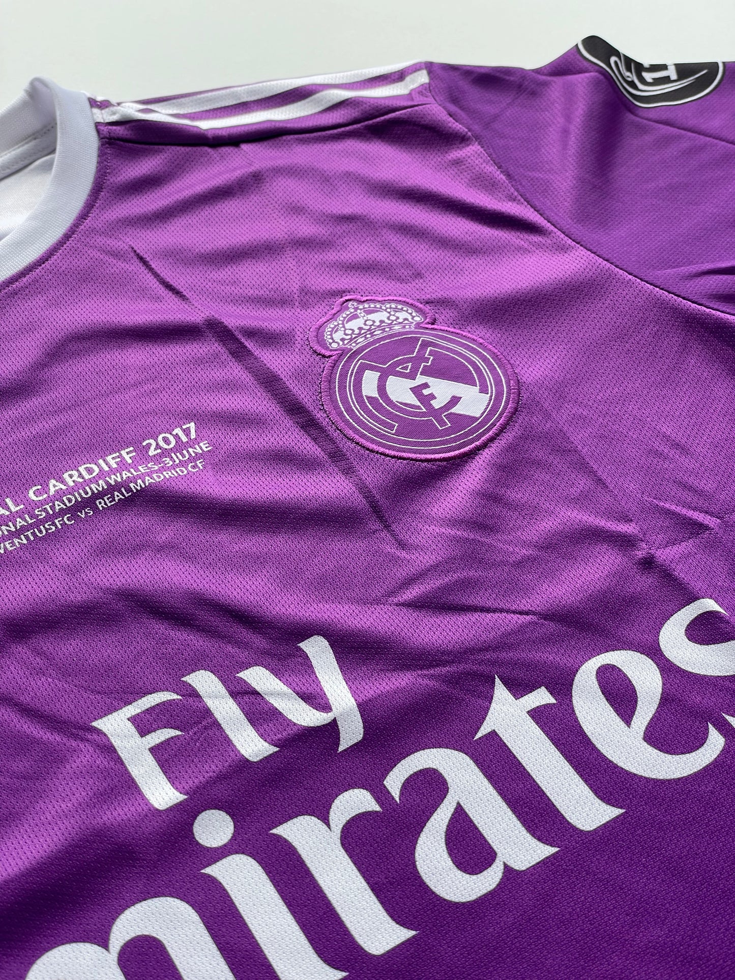 RONALDO REAL MADRID 2017/18 kit (Full sleeve Embroidery)