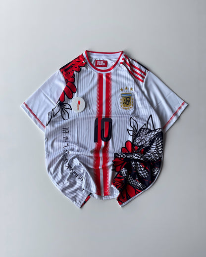 MESSI ARGENTINA VENOM RED (embroidery)