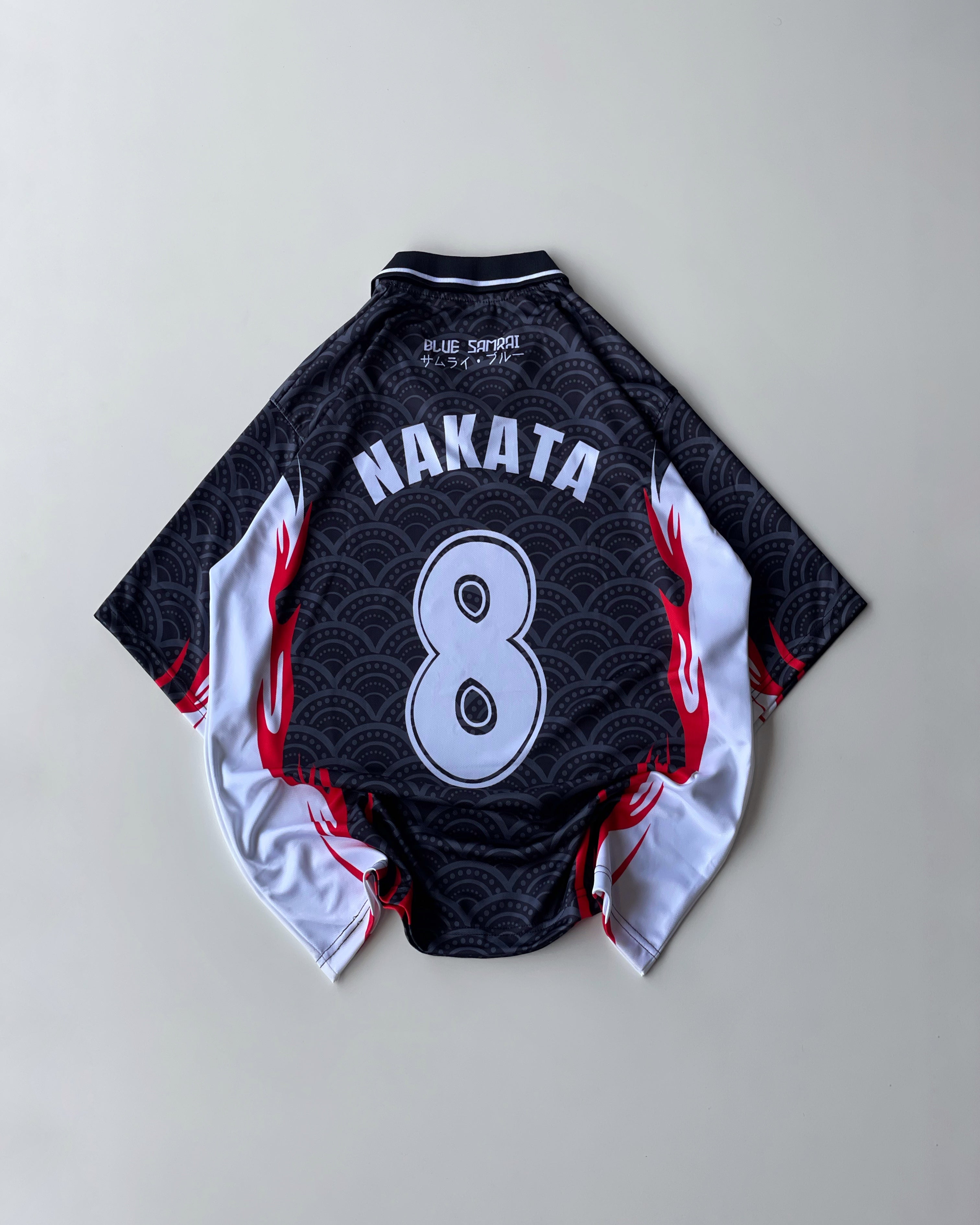 JAPAN NAKATA BLACK RETRO FLAME EDITION (oversized) – REDCARD