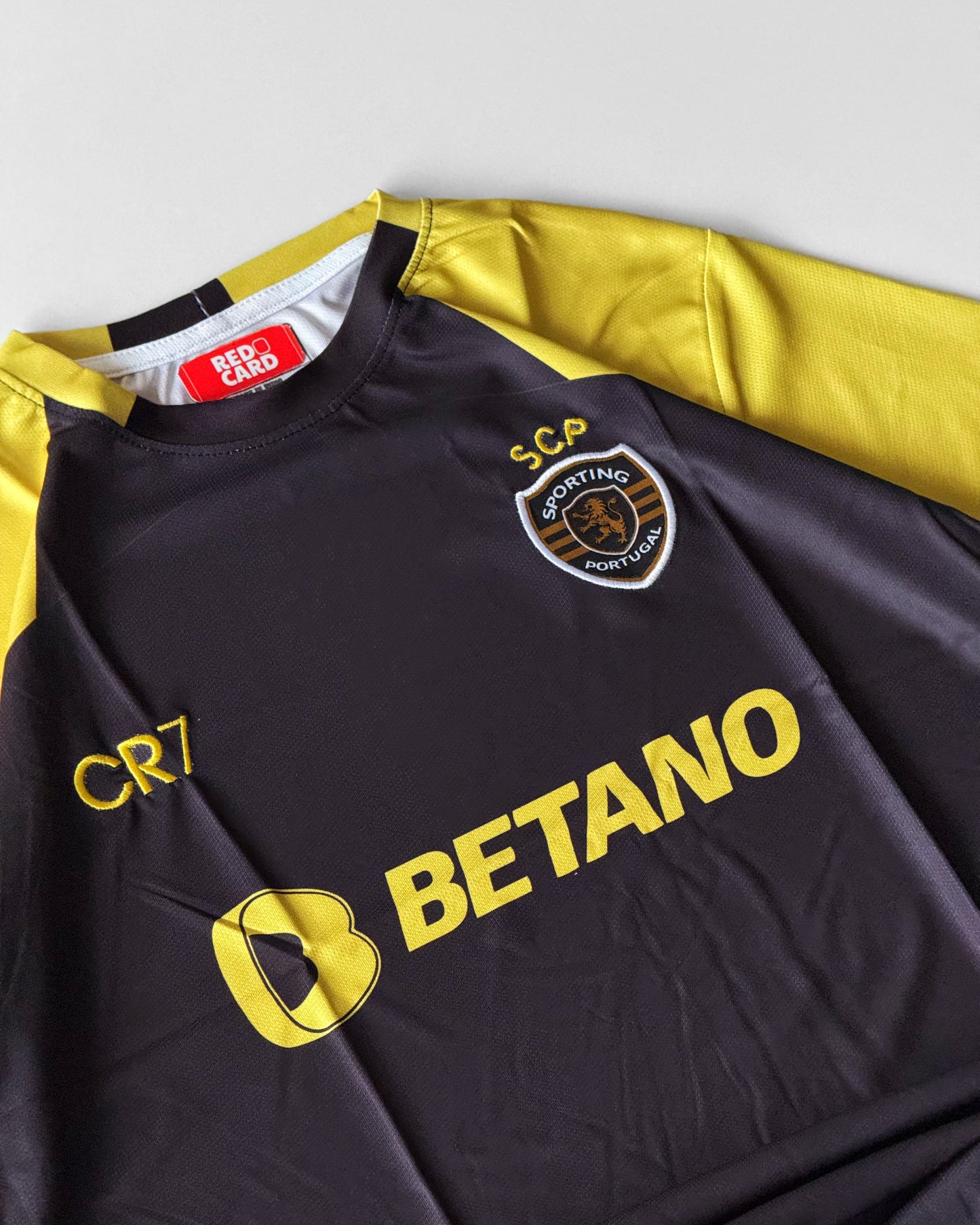 SPORTING RONALDO 28 AWAY BLACK KIT (Embroidery)