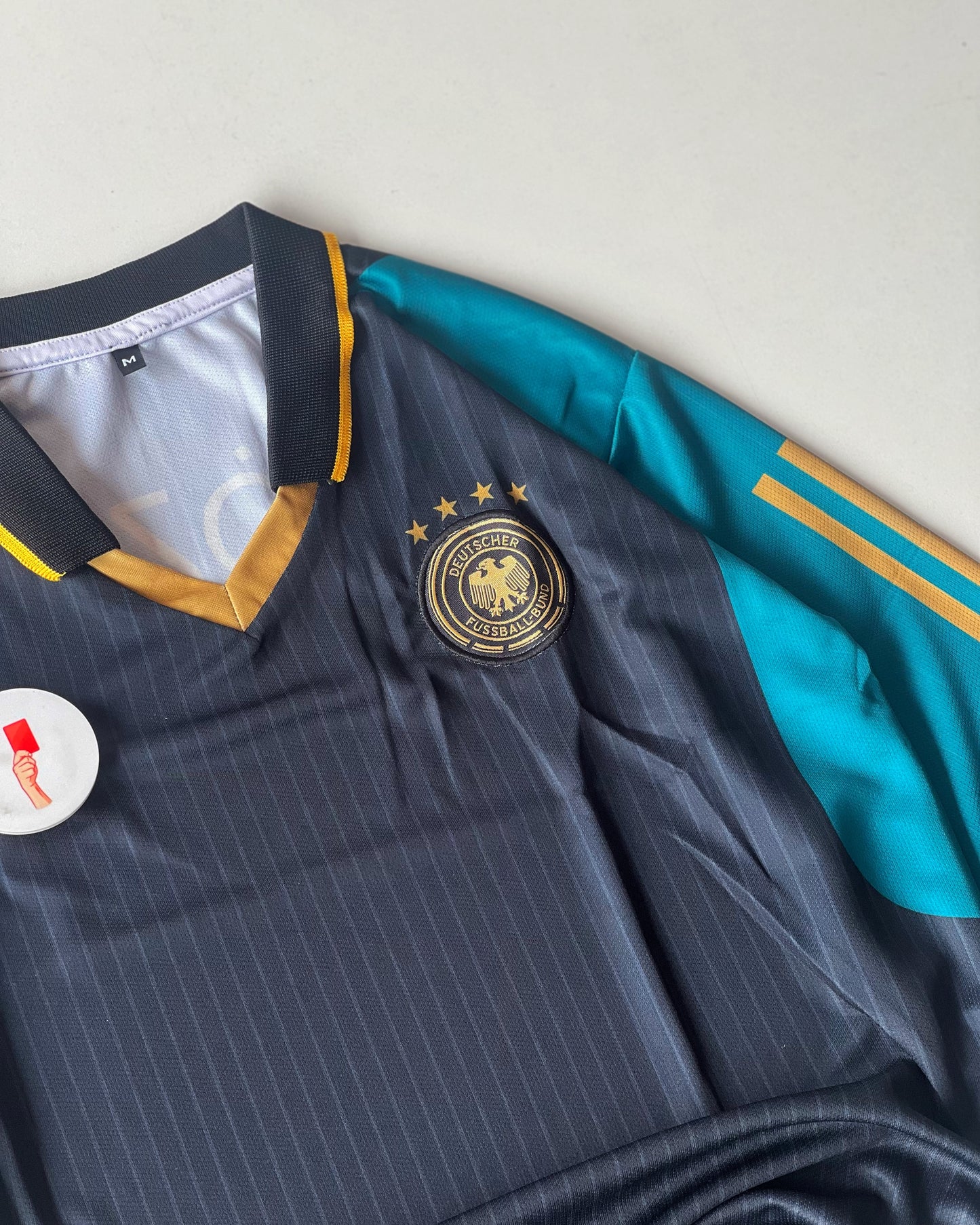 GERMANY RETRO OZIL 8 BLACK (oversized embroidery)