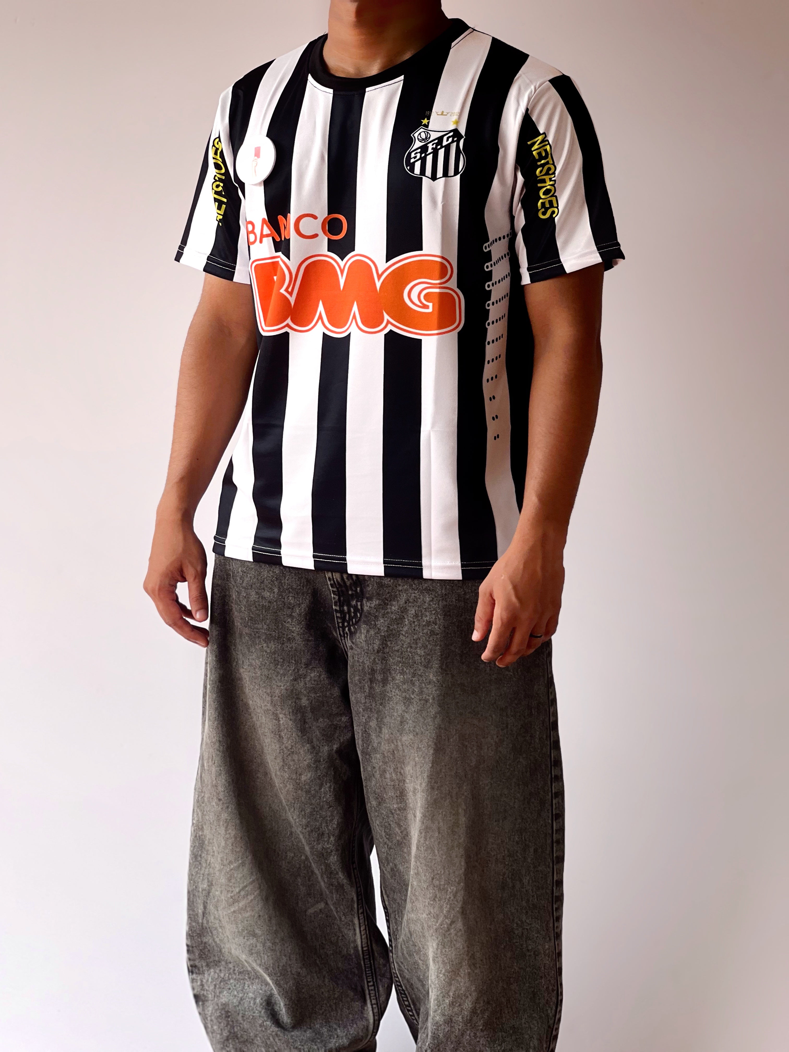Santos Retro BMG Home Jersey