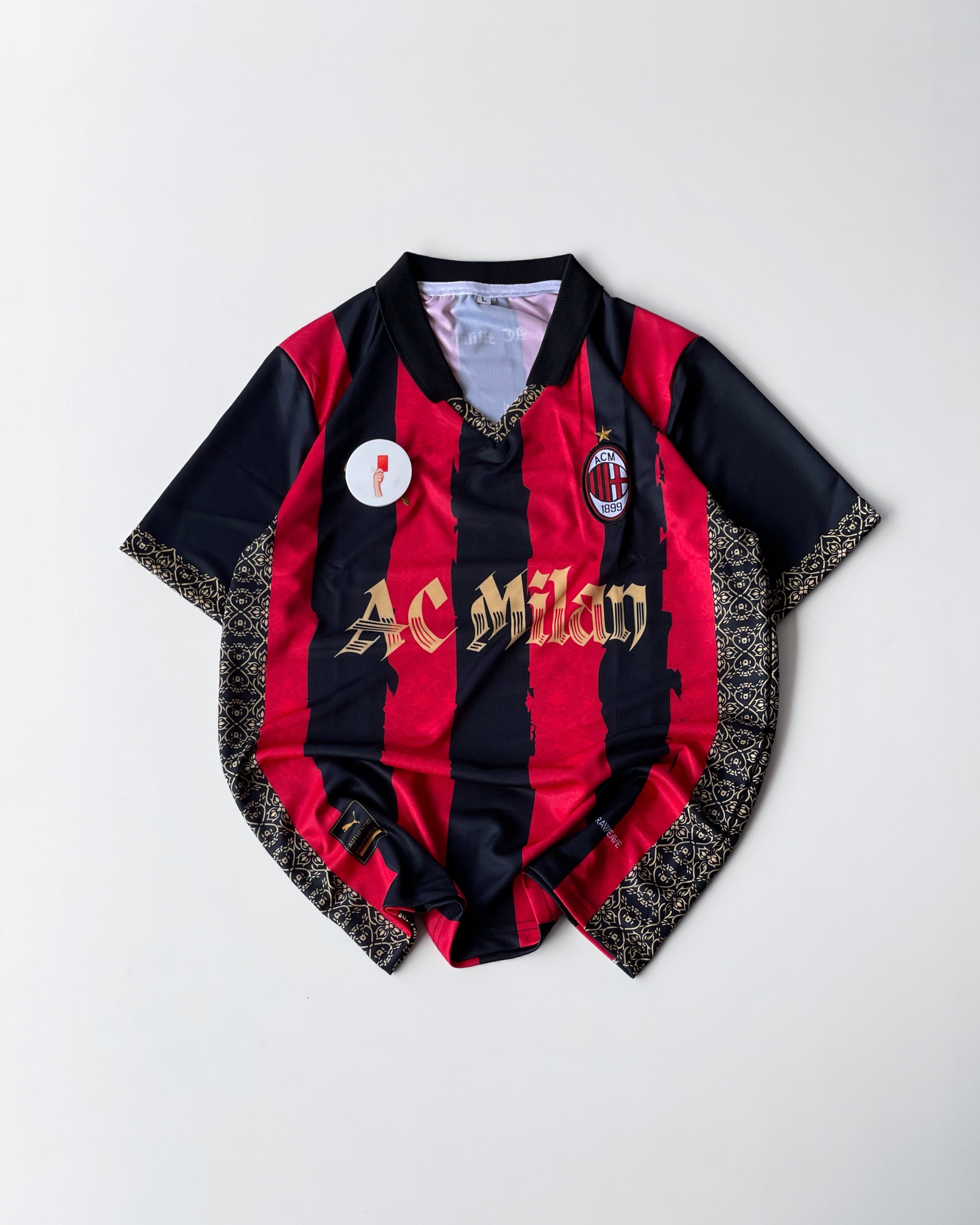 AC MILAN RONALDINHO SIGNATURE EDITION RETRO (embroidery) – REDCARD