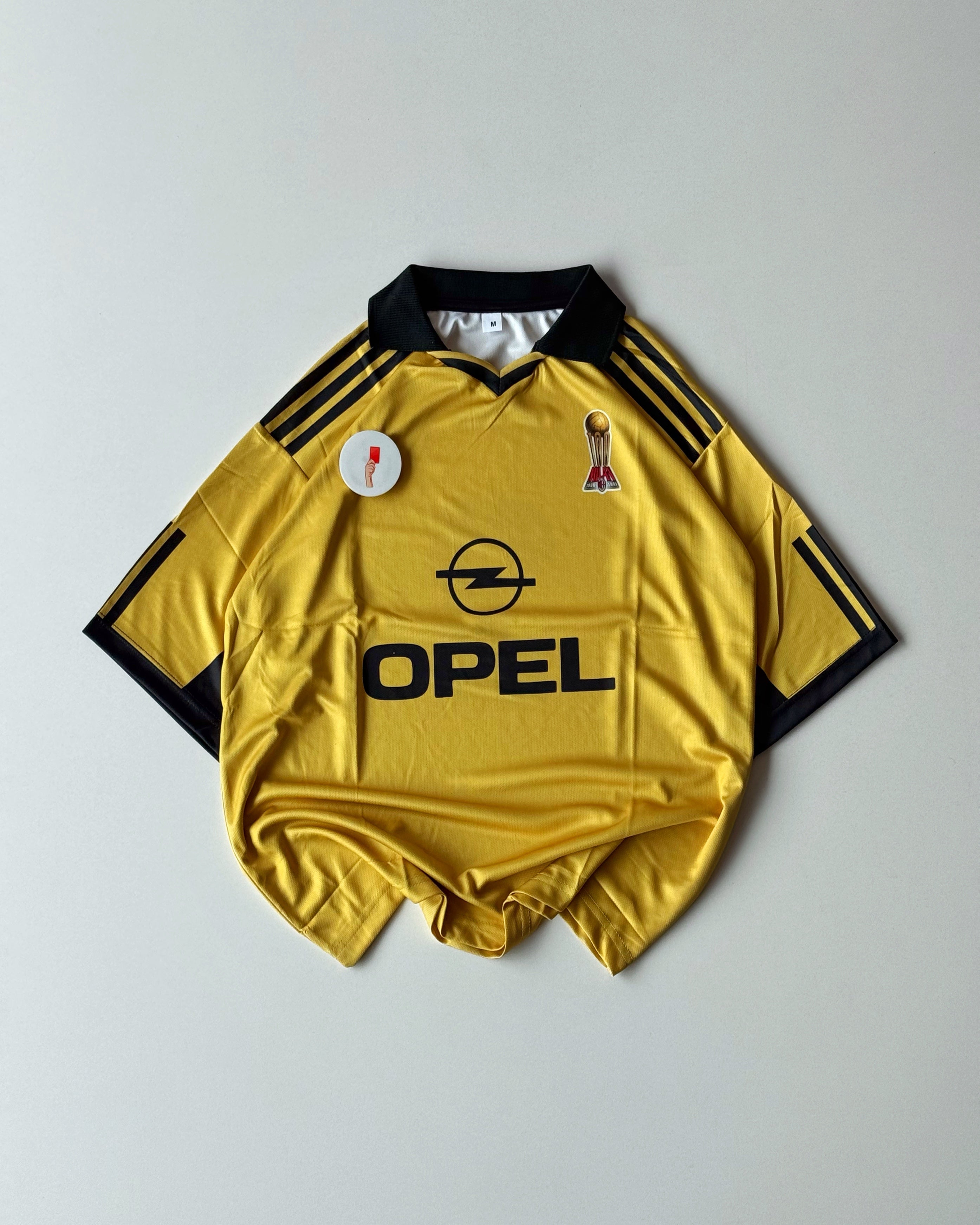 AC MILAN MALDINI OPEL RETRO YELLOW (oversized)