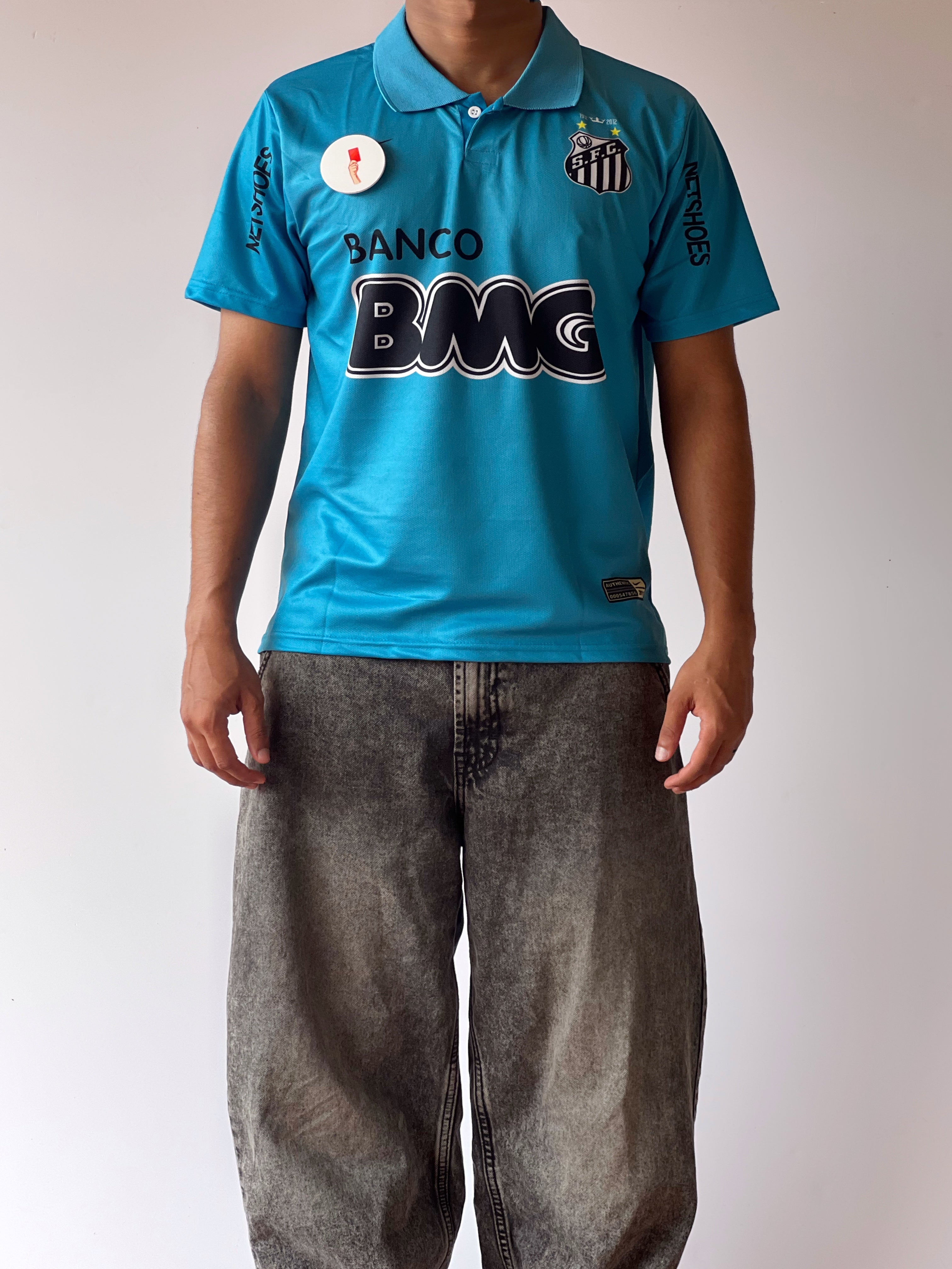 Santos FC Retro Jersey – Blue Away